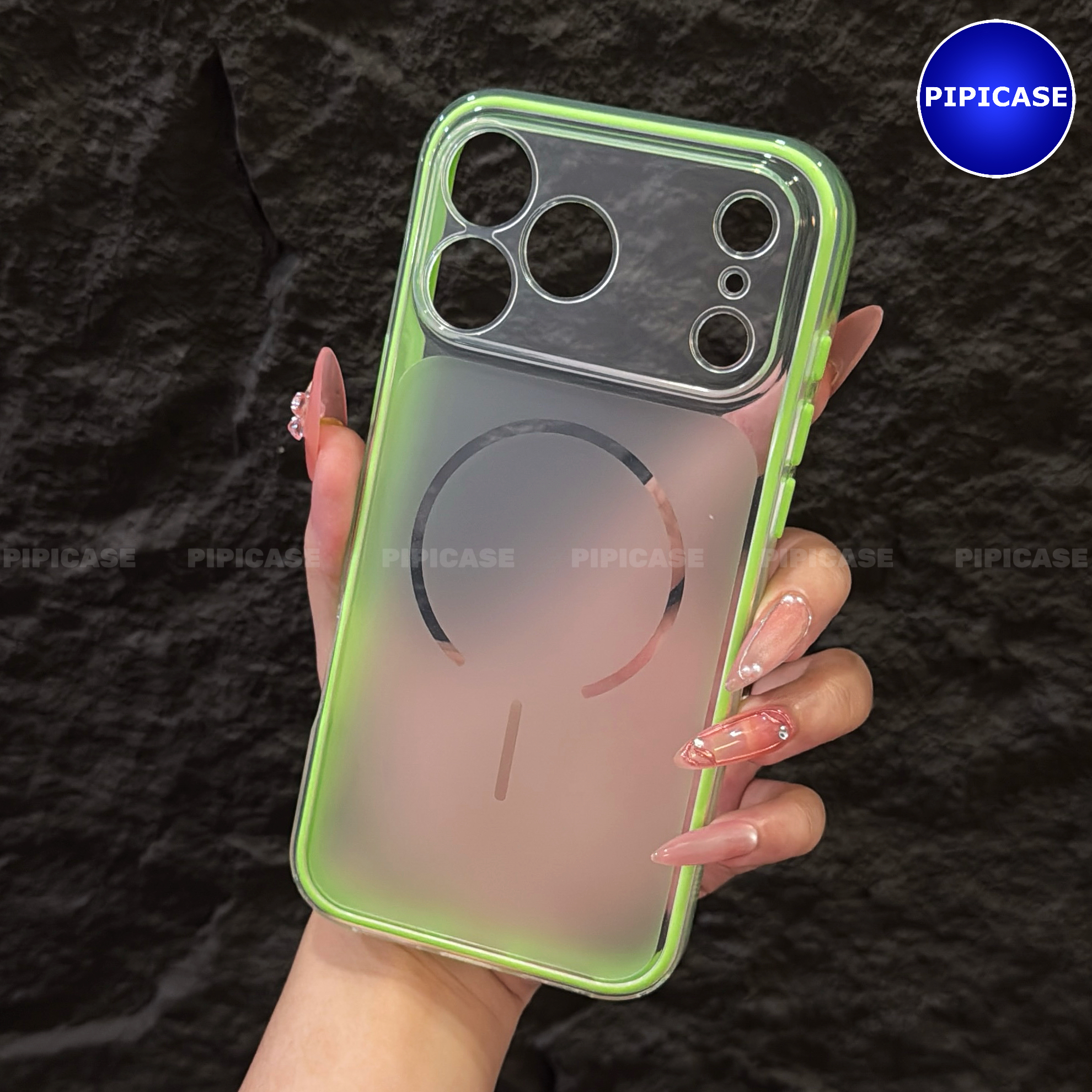 Ốp Lưng iPhone 17 Pro Max - Lucye - Xanh Lá_thumbnail_2