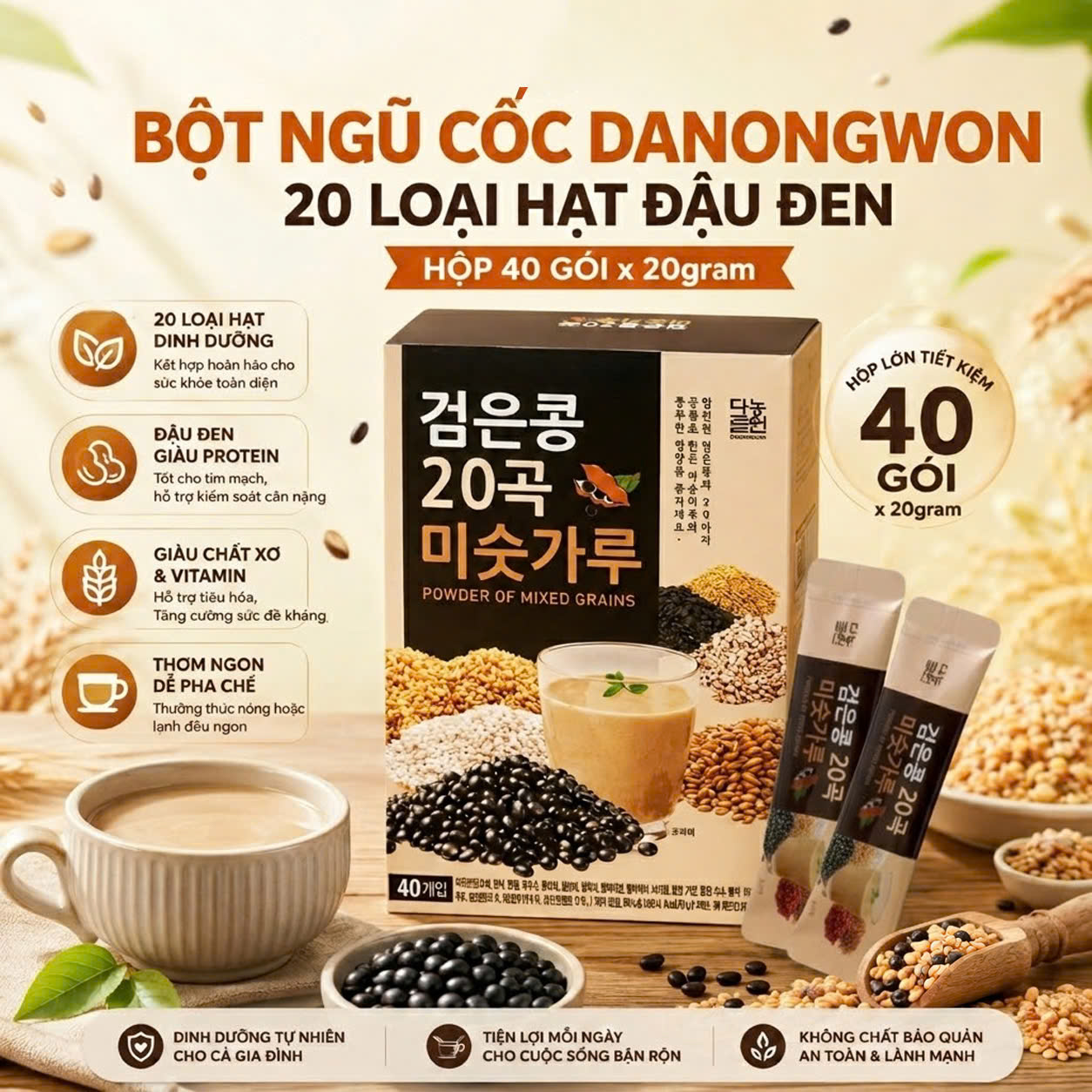 Bột Ngũ Cốc Danongwon