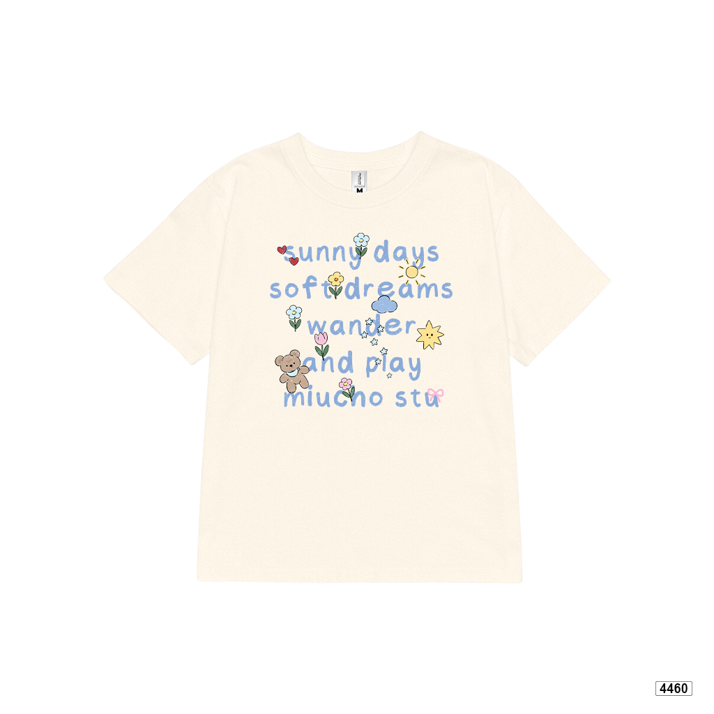 Áo baby tee form ôm Hàn Quốc sunny days Miucho 4460_thumbnail_8
