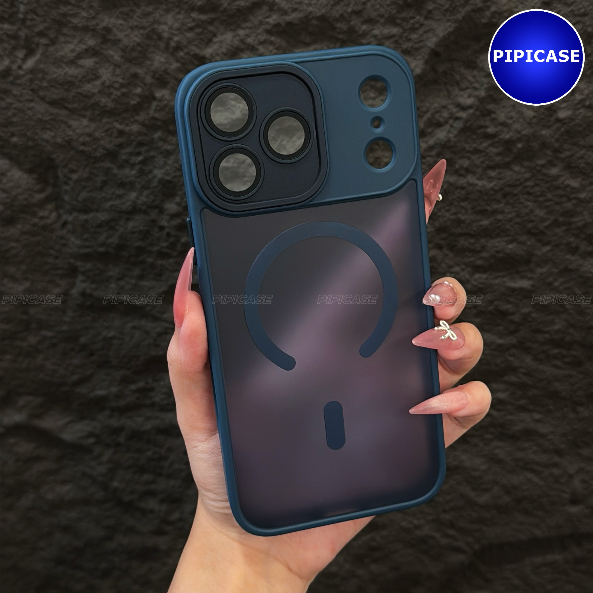 Ốp Lưng iPhone 17 Pro Max - Kao - Xanh Dương_thumbnail_6