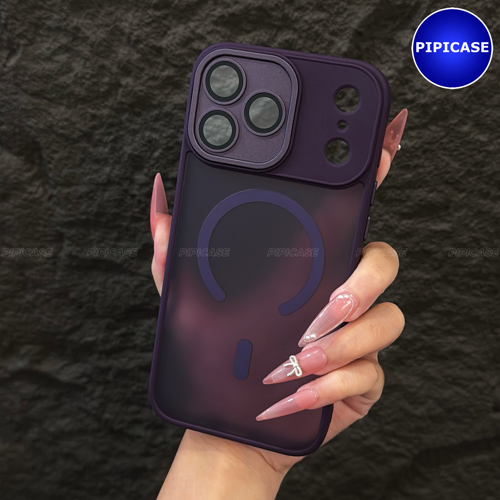Ốp Lưng iPhone 17 Pro Max - Kao - Tím