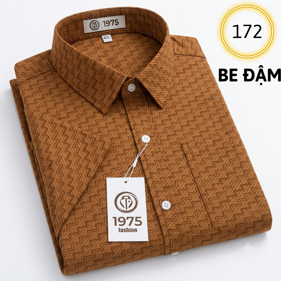 Áo sơ mi 172N - BẬC BE ĐẬM