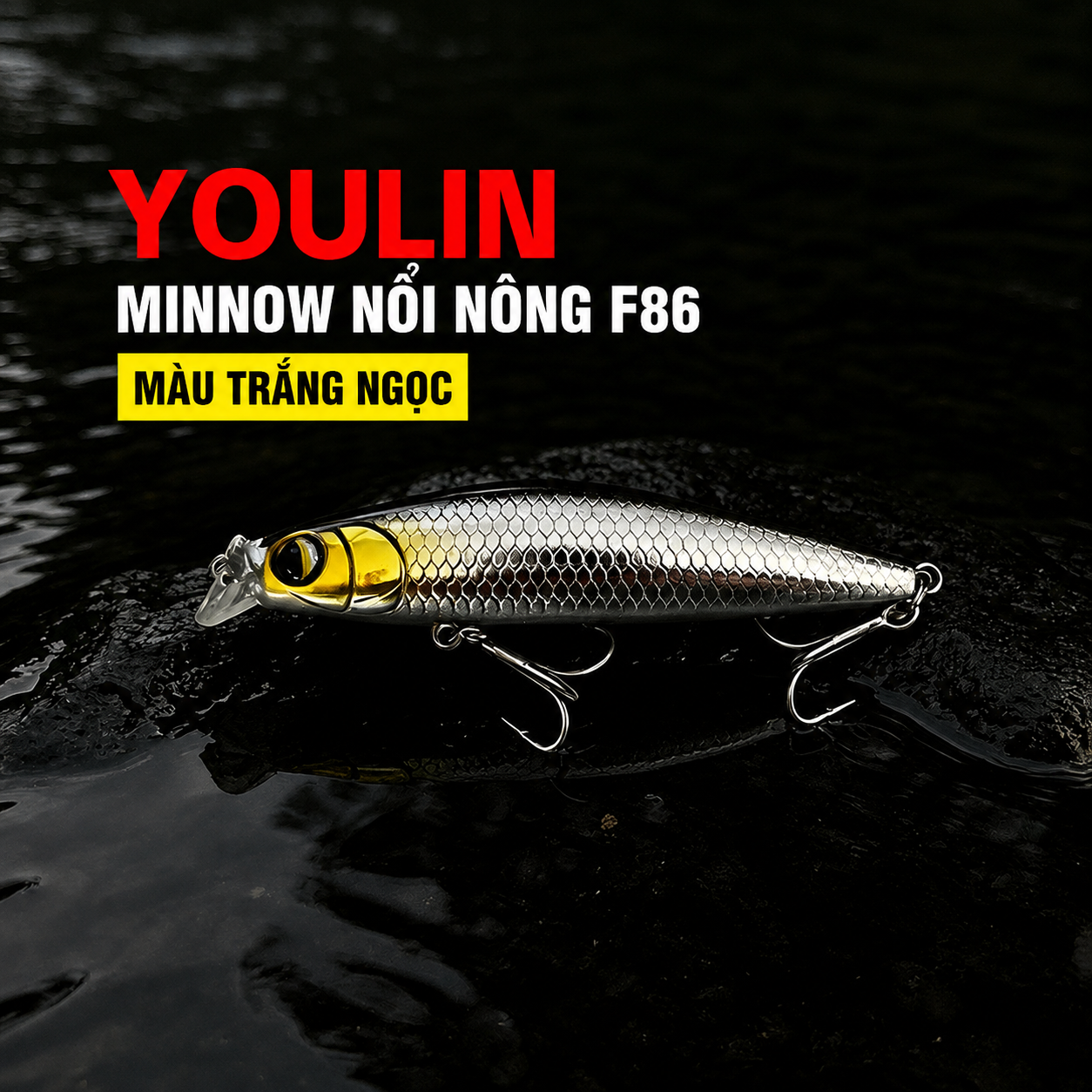 Mồi Minnow Nổi Shallow F86 Lưỡi BKK Siêu Bén_thumbnail_8