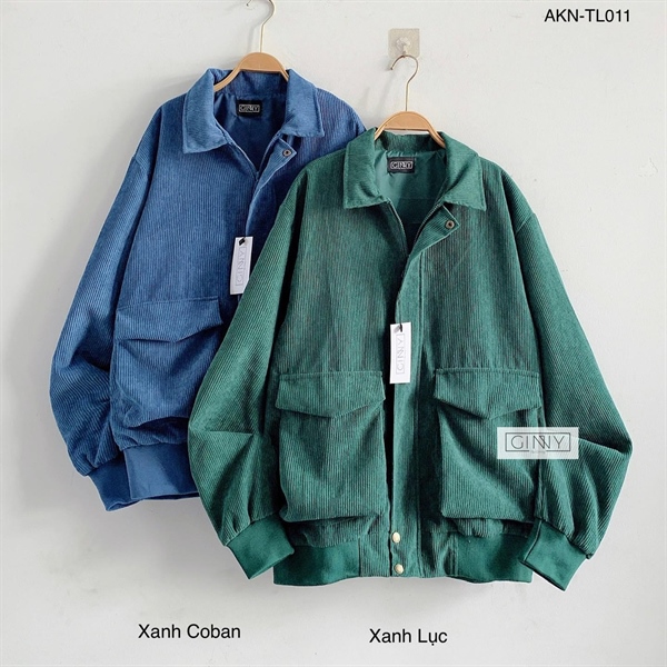 Áo khoác nhung túi hộp Basic TL-011_thumbnail_0