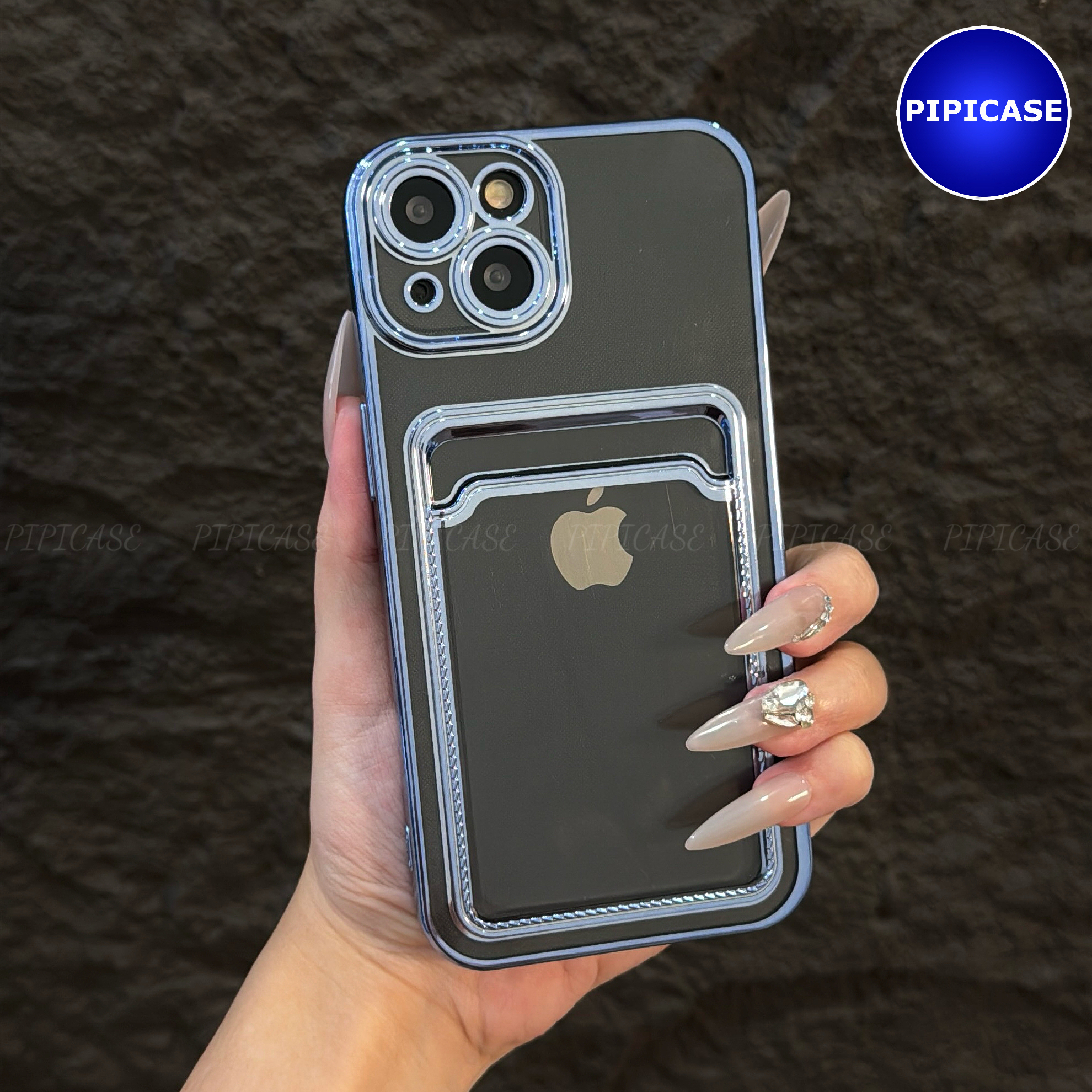Ốp Lưng iPhone 14 - Ốp Thẻ - Xanh Dương_thumbnail_6