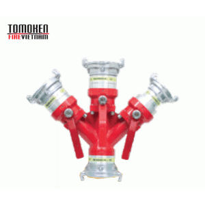 Họng tiếp nước chữa cháy Tomoken (2 chạc, 3 chạc, 2 cửa D65)