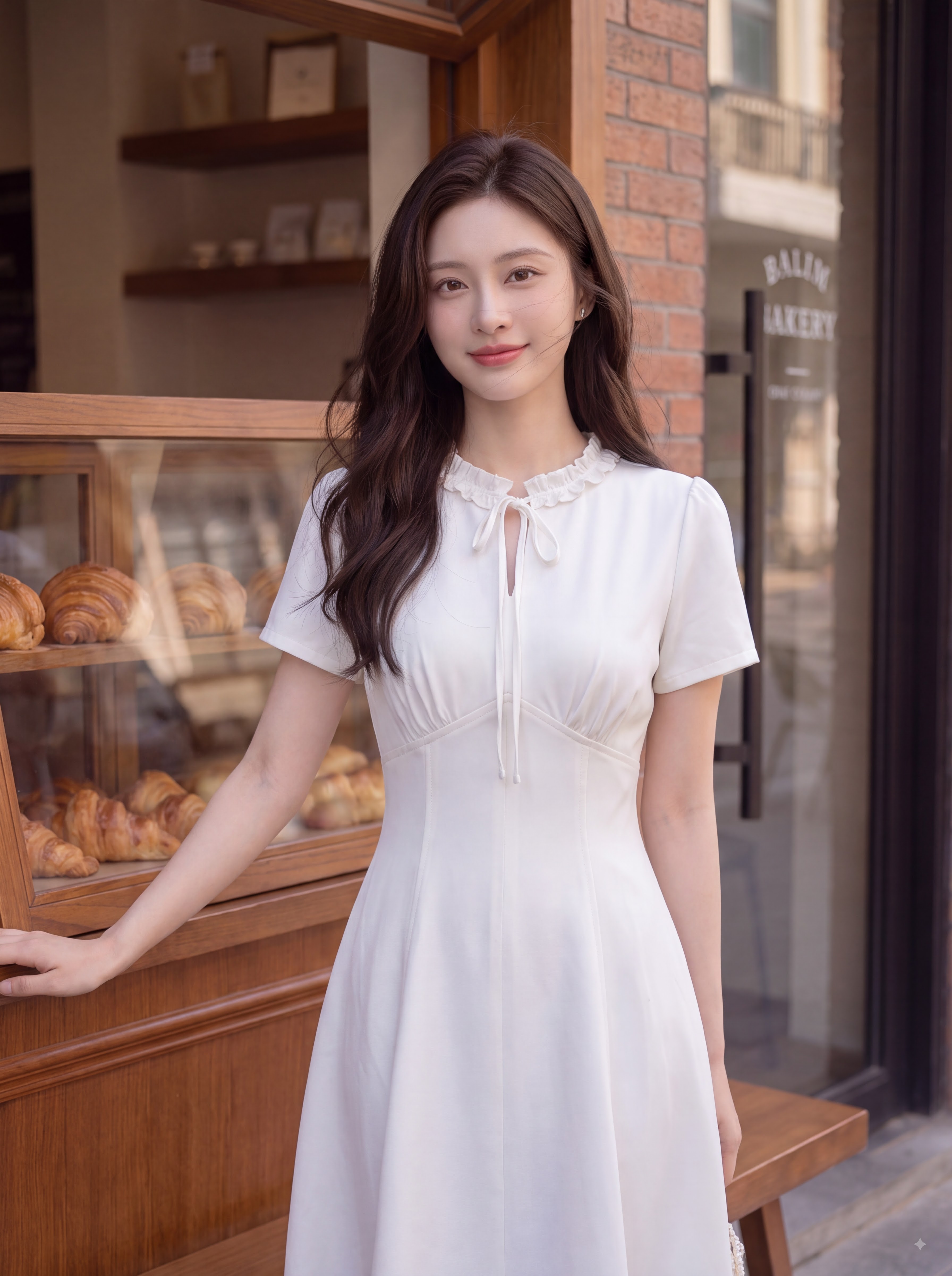Váy denim cộc tay phối cổ 607008_thumbnail_8