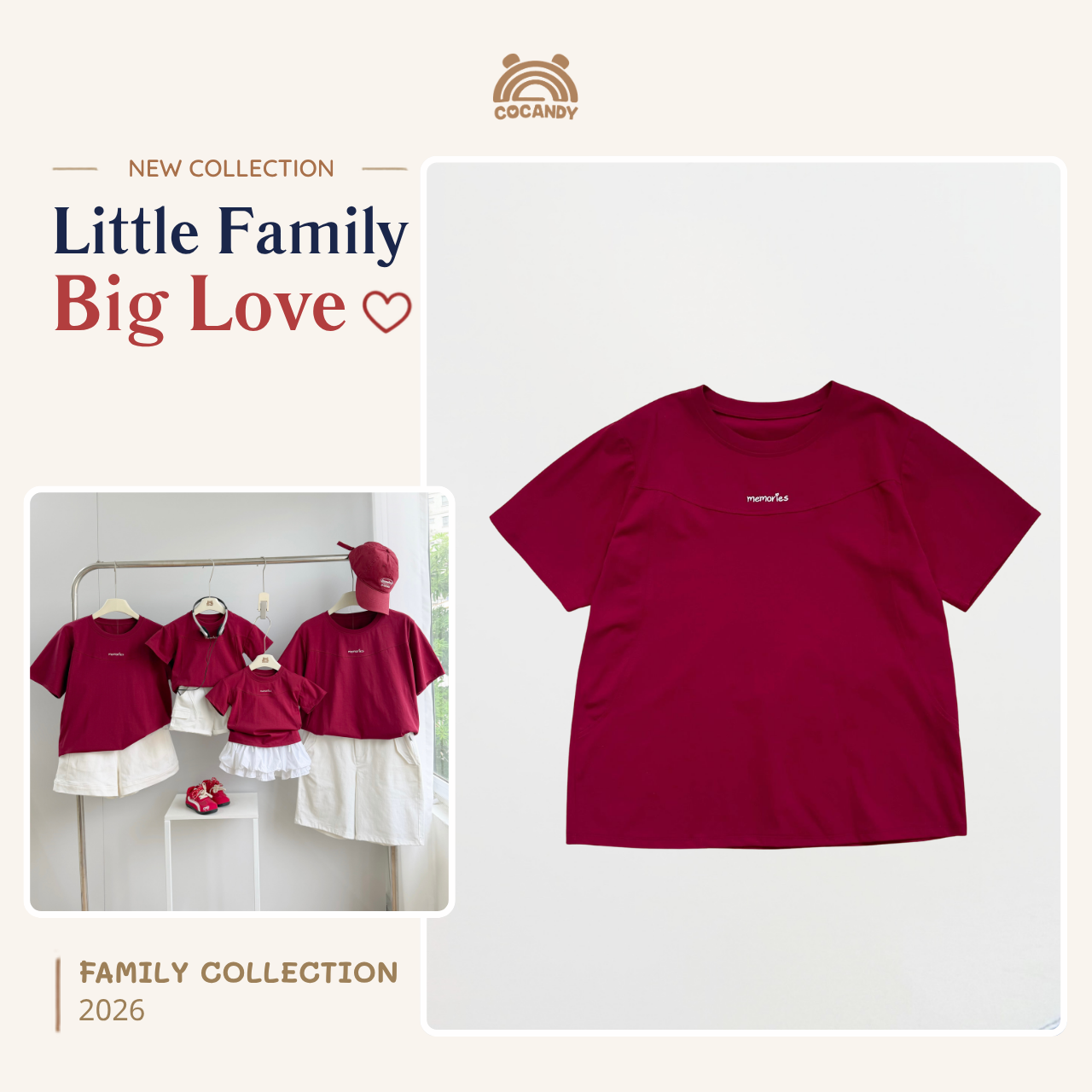 Áo cộc cotton ĐỎ thêu logo CCD NAM_thumbnail_1