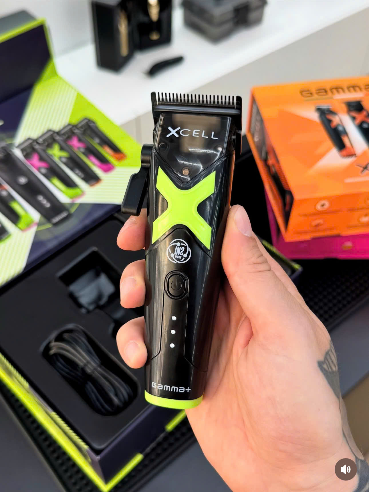 Tông đơ cắt tóc Gamma+ XCeed Professional Metal_thumbnail_5