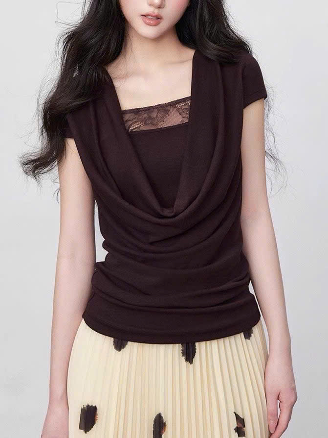 MS FN0404359 - Áo T-Shirt Cổ Đổ