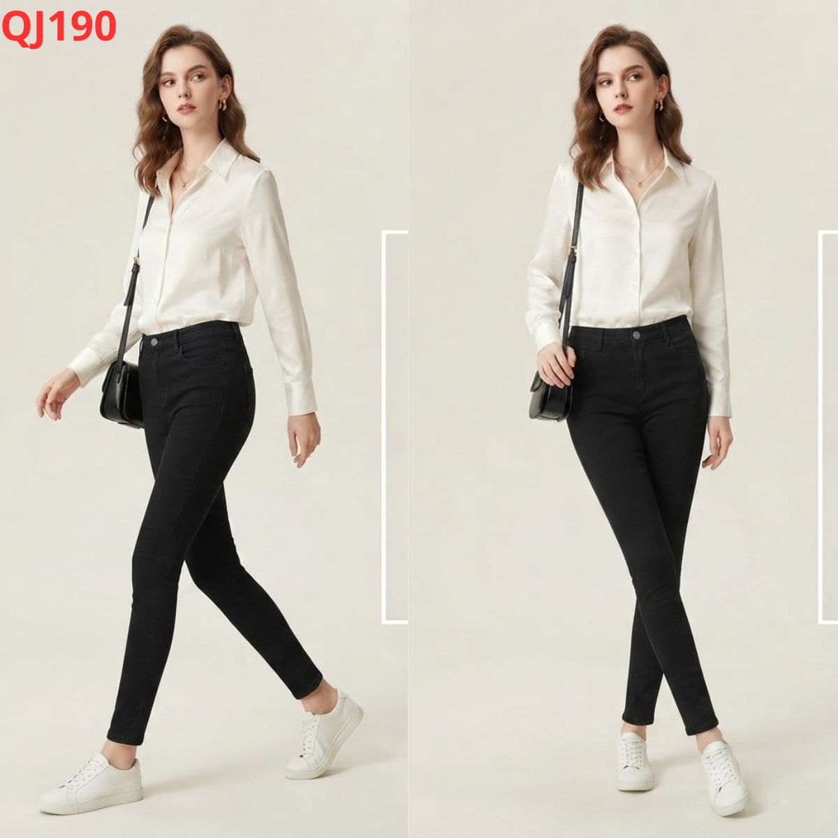 QJ190 - Jeans Skinny Đen E.X_thumbnail_7