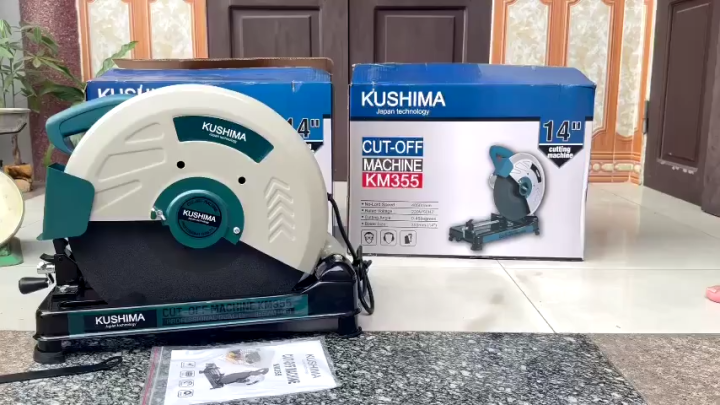 Máy cắt sắt bàn KUSHIMA KM355- 3000W Chính Hãng Cắt Sắt, Thép, Inox_thumbnail_5
