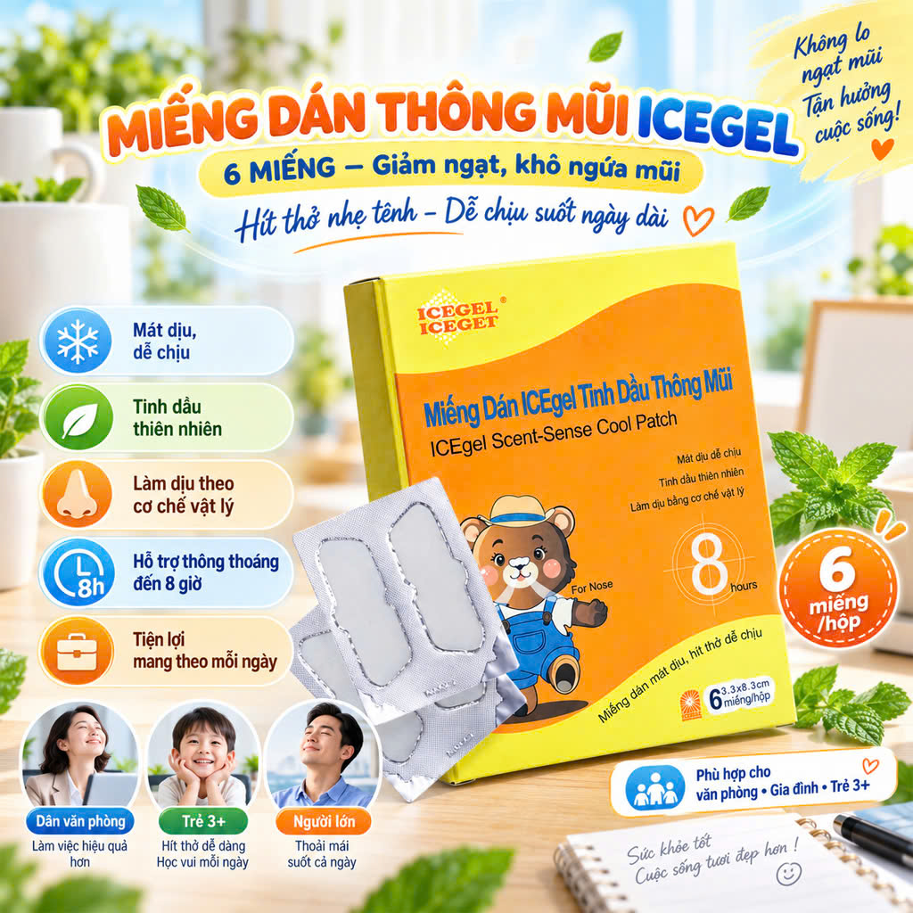 Combo MIẾNG DÁN TINH DẦU ICEgel TẶNG HỘP MIẾNG DÁN HẠ SỐT_thumbnail_1
