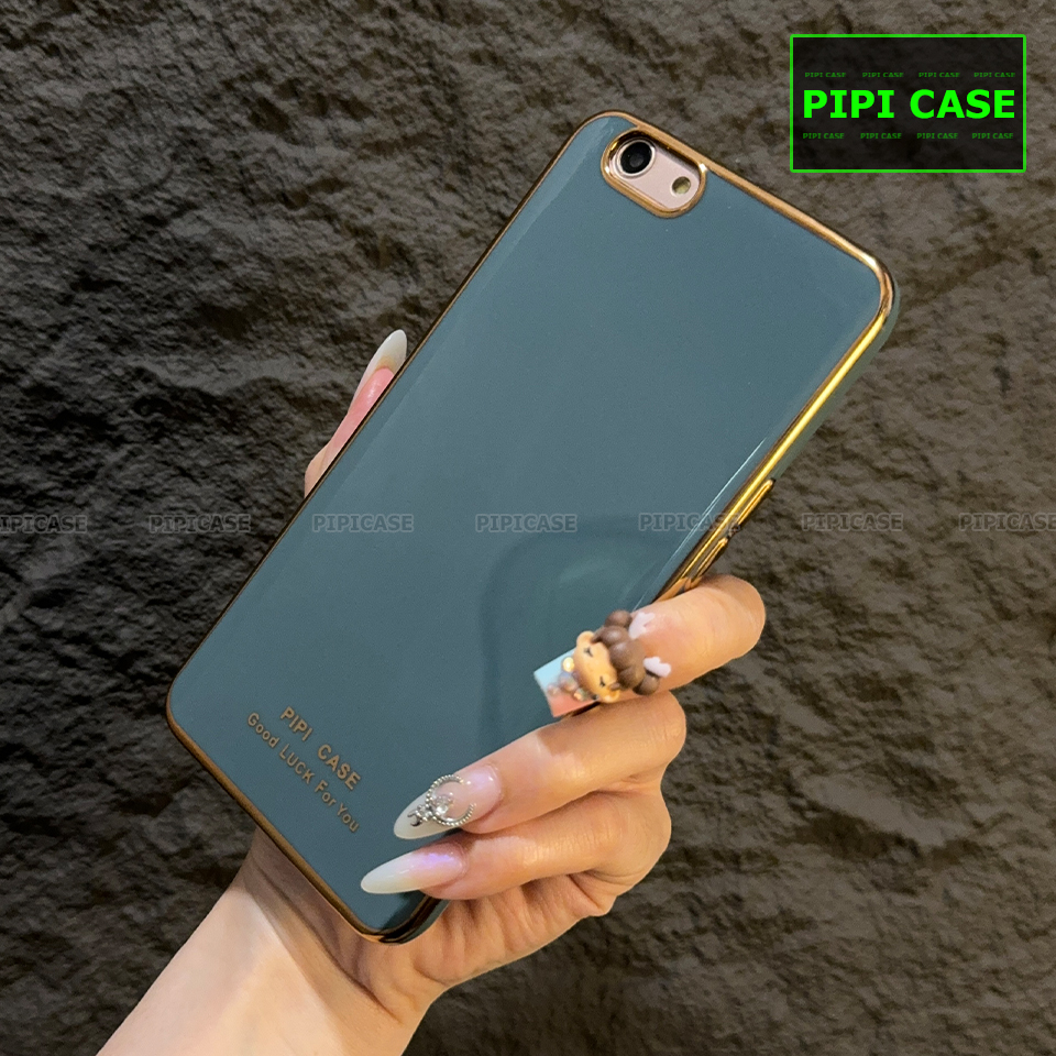 Ốp Lưng Oppo F1s - Royal - Xám