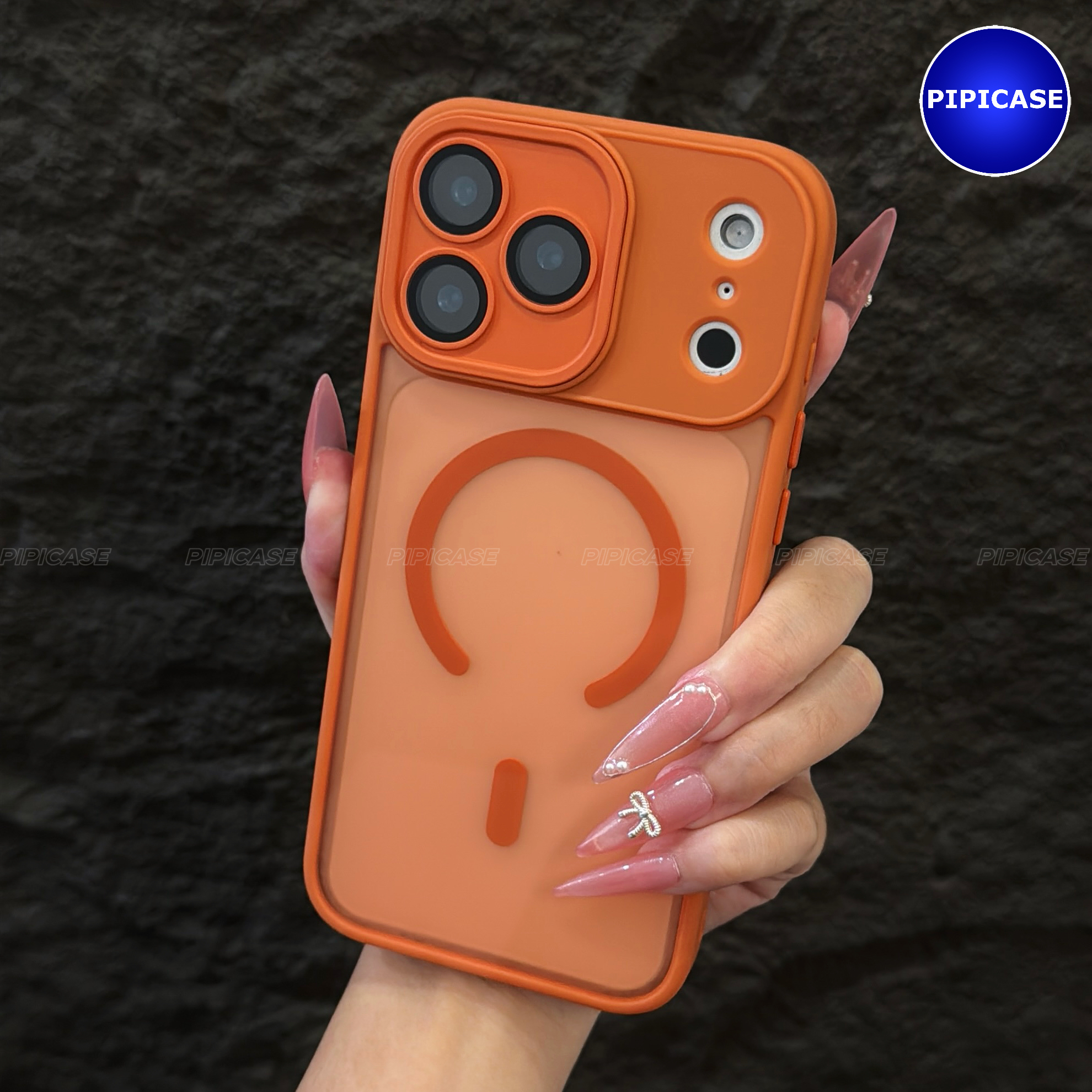 Ốp Lưng iPhone 17 Pro Max - Kao - Cam_thumbnail_0