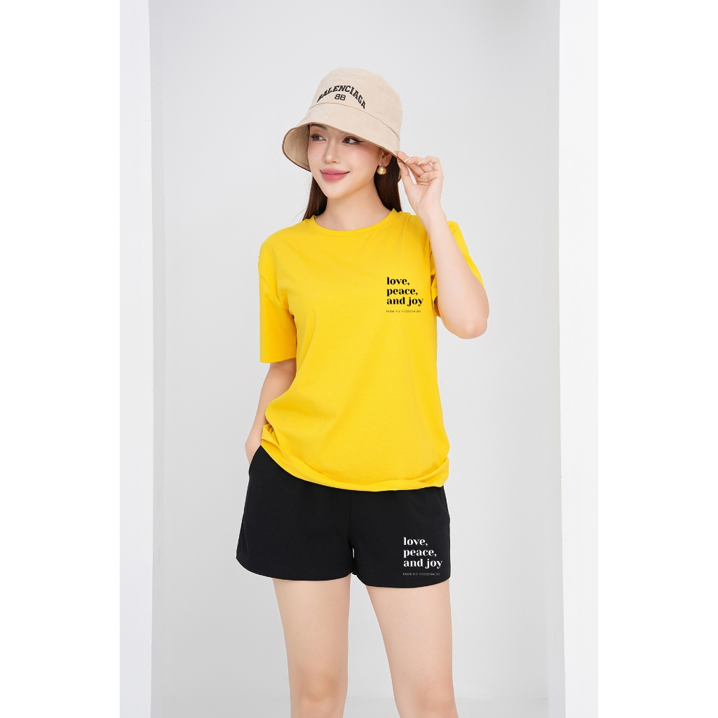[XẢ KHO BỘ FORM RỘNG] -  Bộ quần áo thun nữ dáng rộng nhiều hình in - LOZA XB013_thumbnail_34