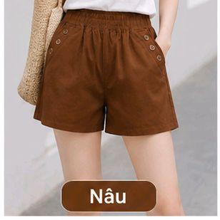 Quần Kaki Short mã 96 lưng thun Thiết Kế Thời Trang Free size 45-75kg Phong Cách Hiện Đại Thoải Mái Chiều_thumbnail_1