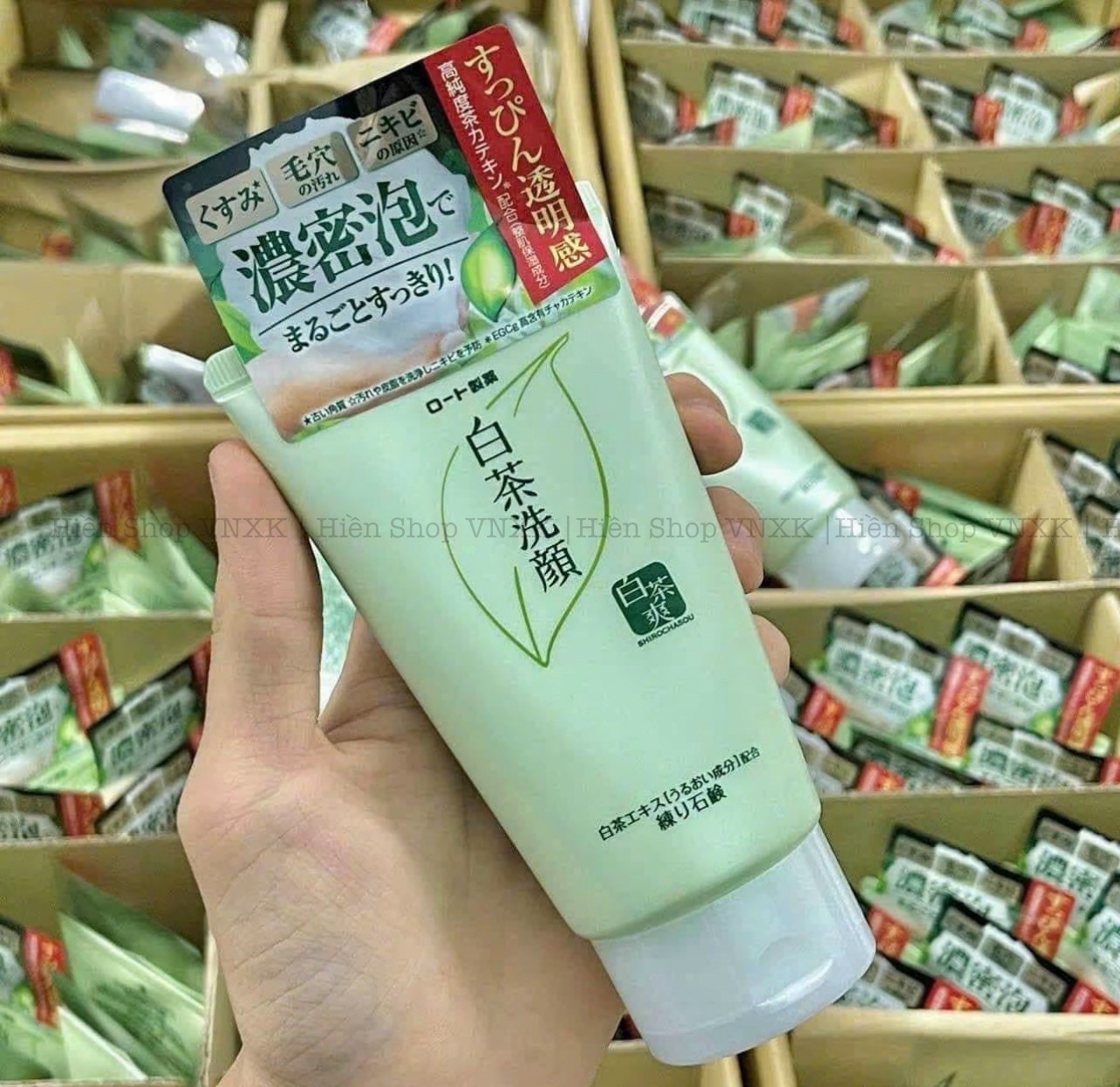 Sữa Rửa Mặt Trà Xanh Japan 120gram