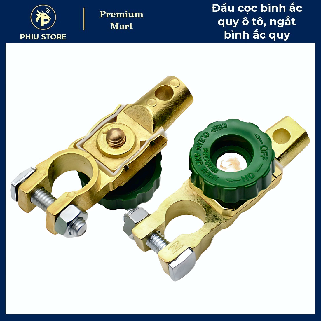 Combo Đồ Nghề Điện & Ắc Quy 5 Món - Bút Thử Điện, Kẹp Bình Cá Sấu, Đầu Cọc Bình, Công Tắc Ngắt Bình, Băng Dính Vải_thumbnail_3