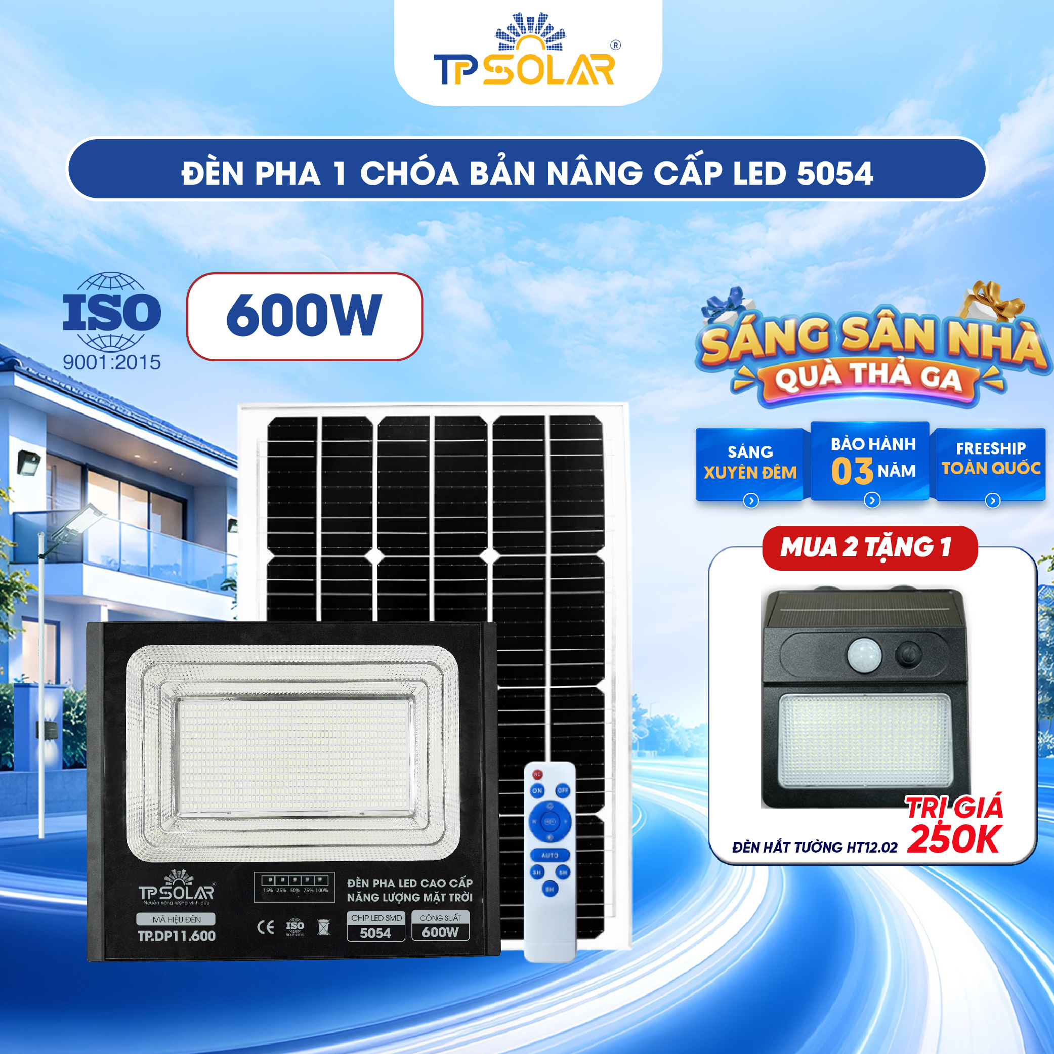 Đèn pha LED 1 chóa cao cấp năng lượng mặt trời TP SOLAR DP11_thumbnail_10