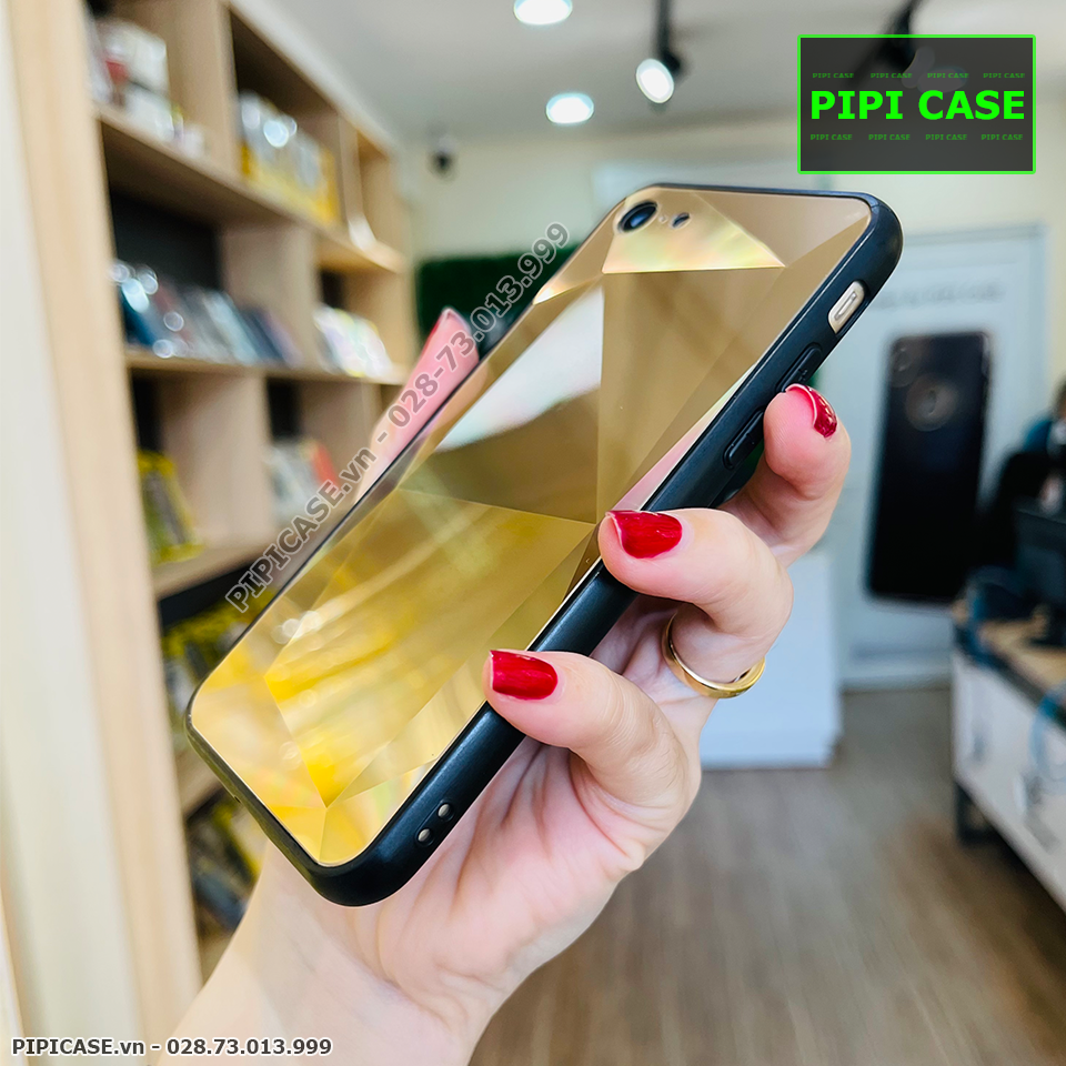 Ốp Lưng iPhone 7 / 8 - Kim Cương 6D - Vàng_thumbnail_2