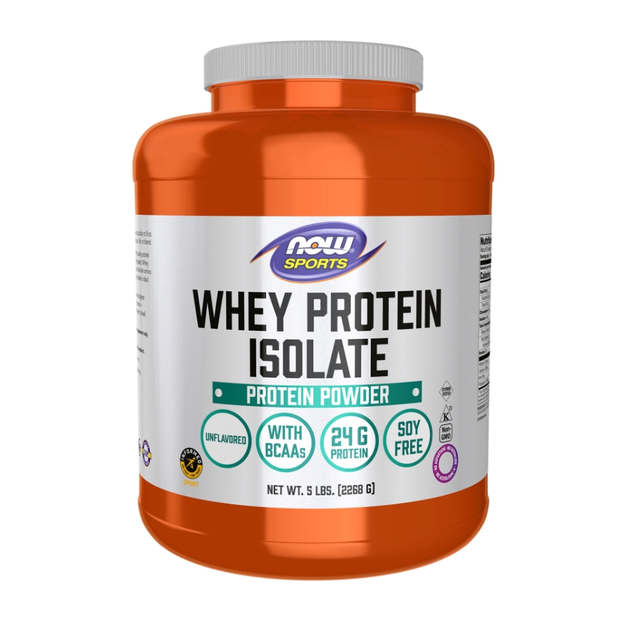 Now Sports Whey Protein Isolate, 5 Lbs (2,268 g)_thumbnail_0