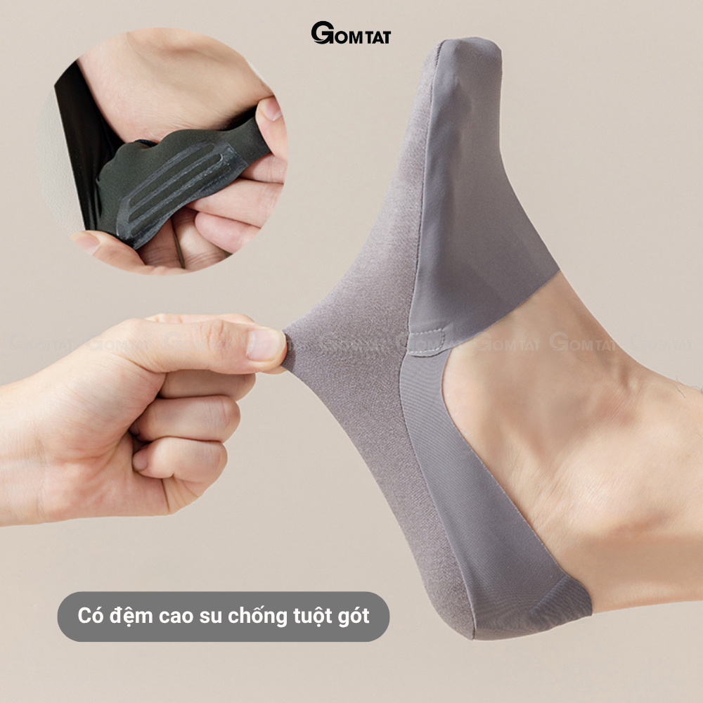 Combo 5 đôi tất lười nam GOMTAT tàng hình chống tuột gót - UYE-7010_thumbnail_6