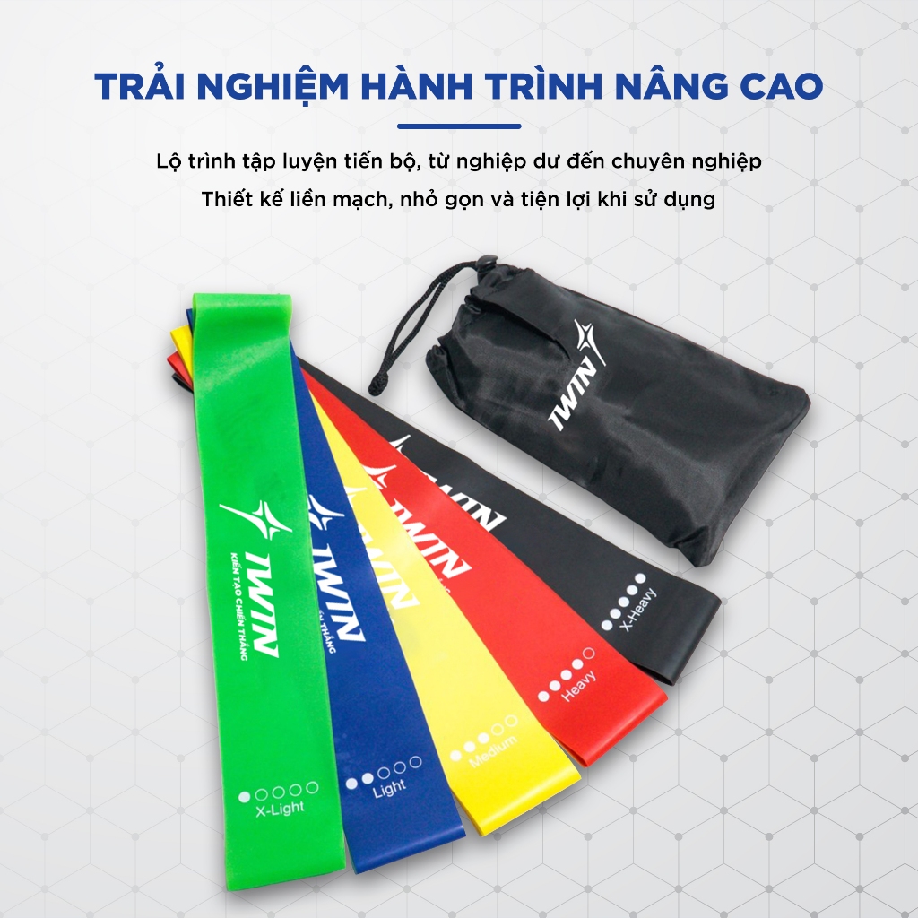 Bộ 5 Dây Kháng Lực iWin 5 Dây 5 Màu 5 Mức Độ Lực Thể Thao Đương Đại_thumbnail_6