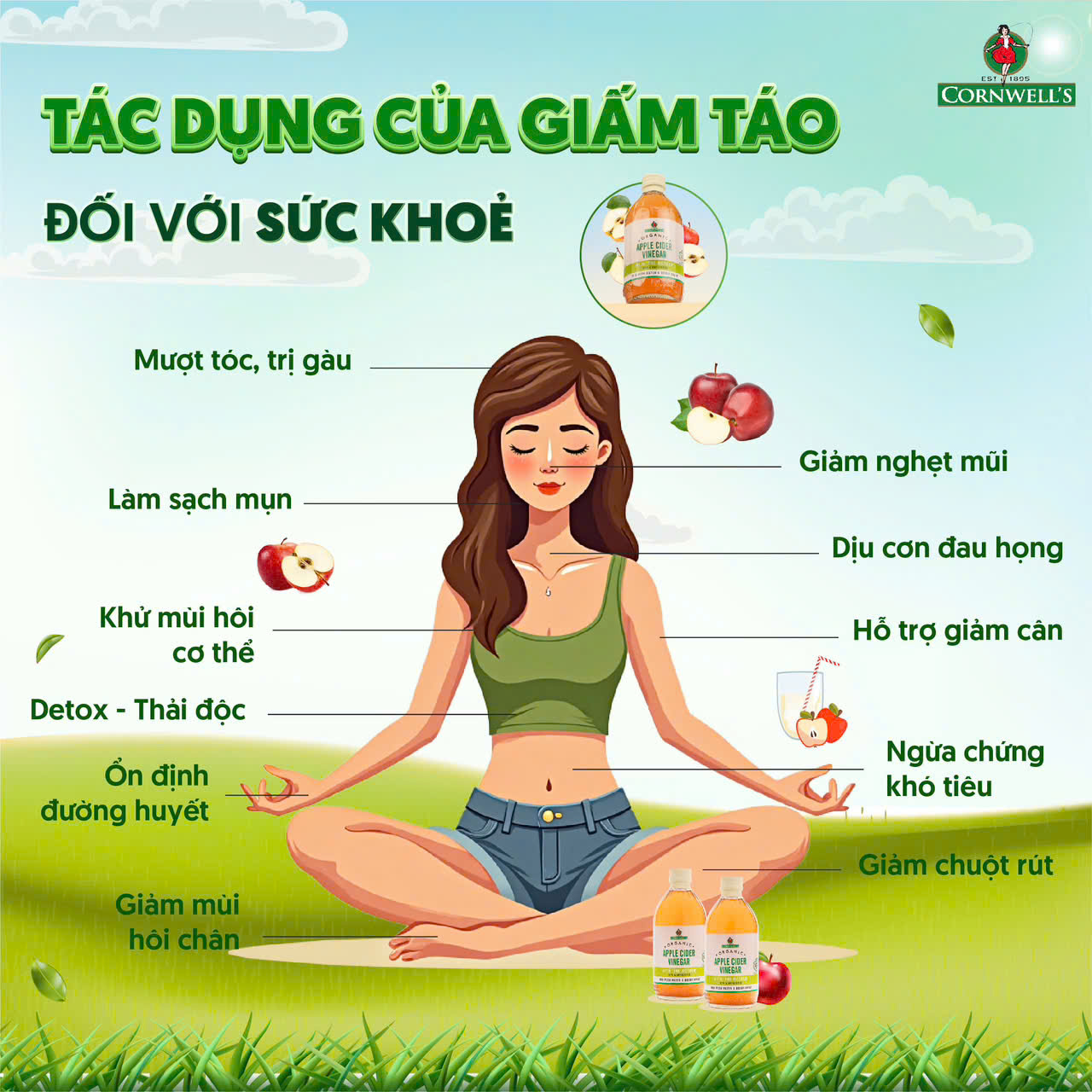 Giấm Táo Hữu Cơ Cao Cấp Cornwell’s_thumbnail_4