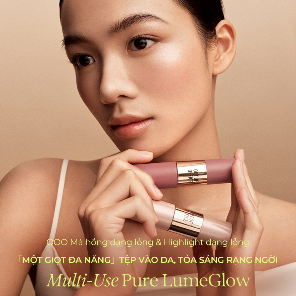 [OOO] Má hồng dạng lỏng Out Of Office Lume Glow 7g