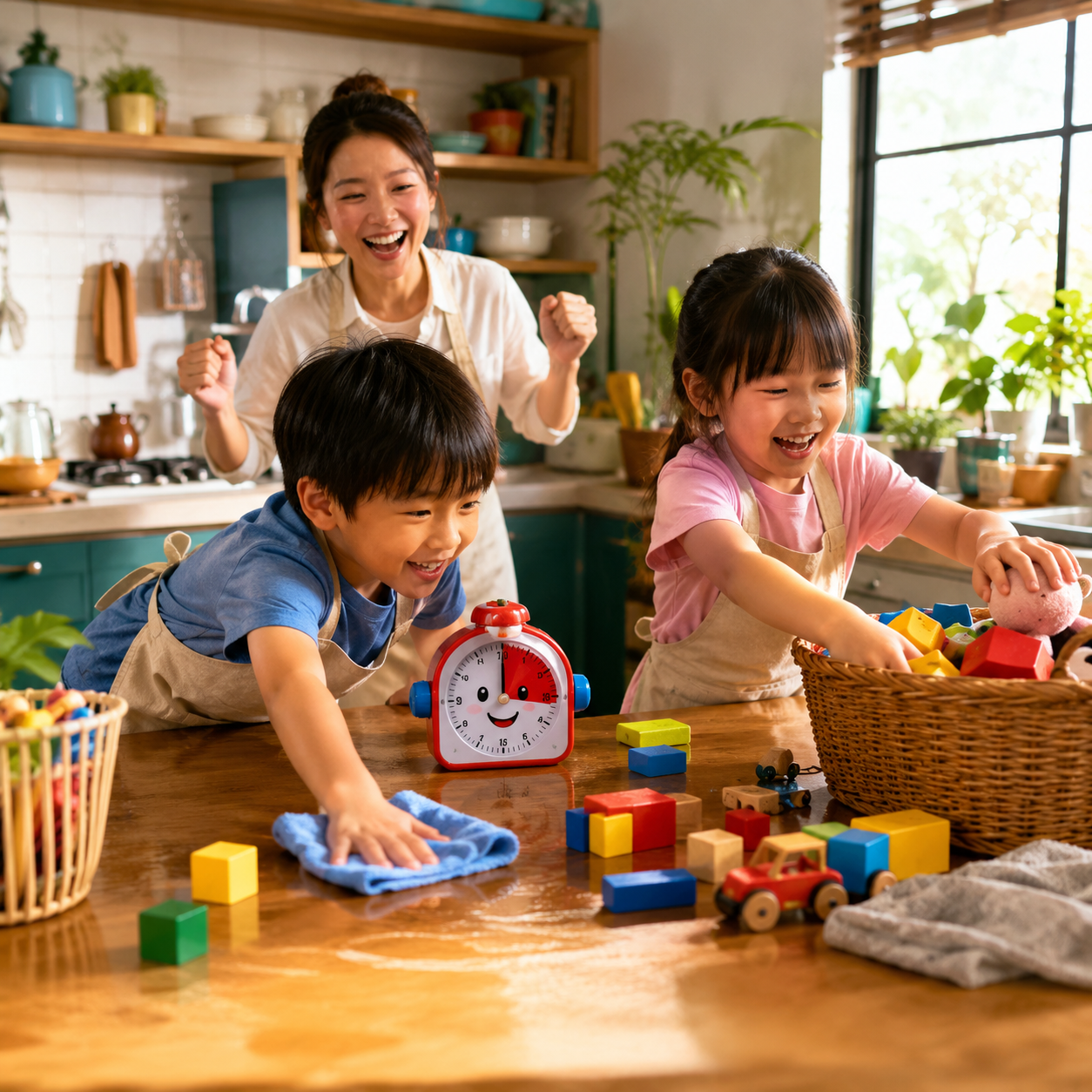 Dạy Con Tự Lập Từ Gian Bếp Nhỏ: Bí Quyết Thực Chiến Cho Cha Mẹ