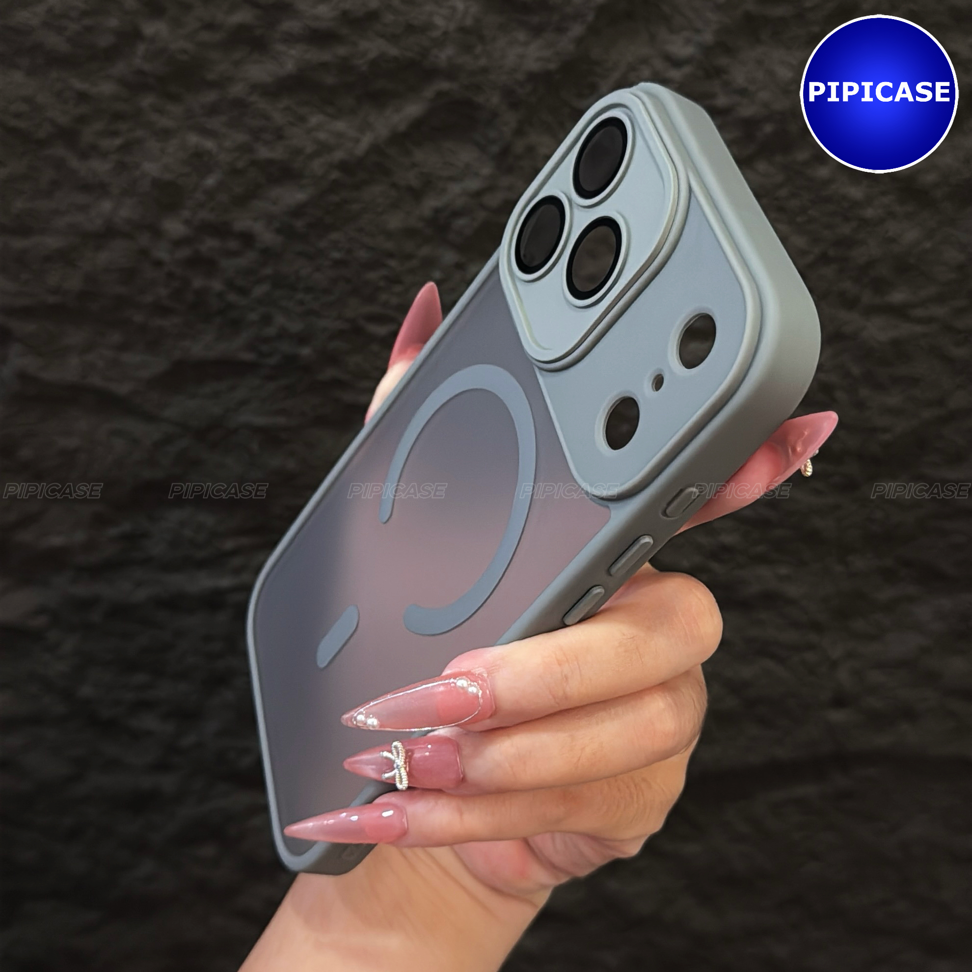 Ốp Lưng iPhone 17 Pro Max - Kao - Xám_thumbnail_9