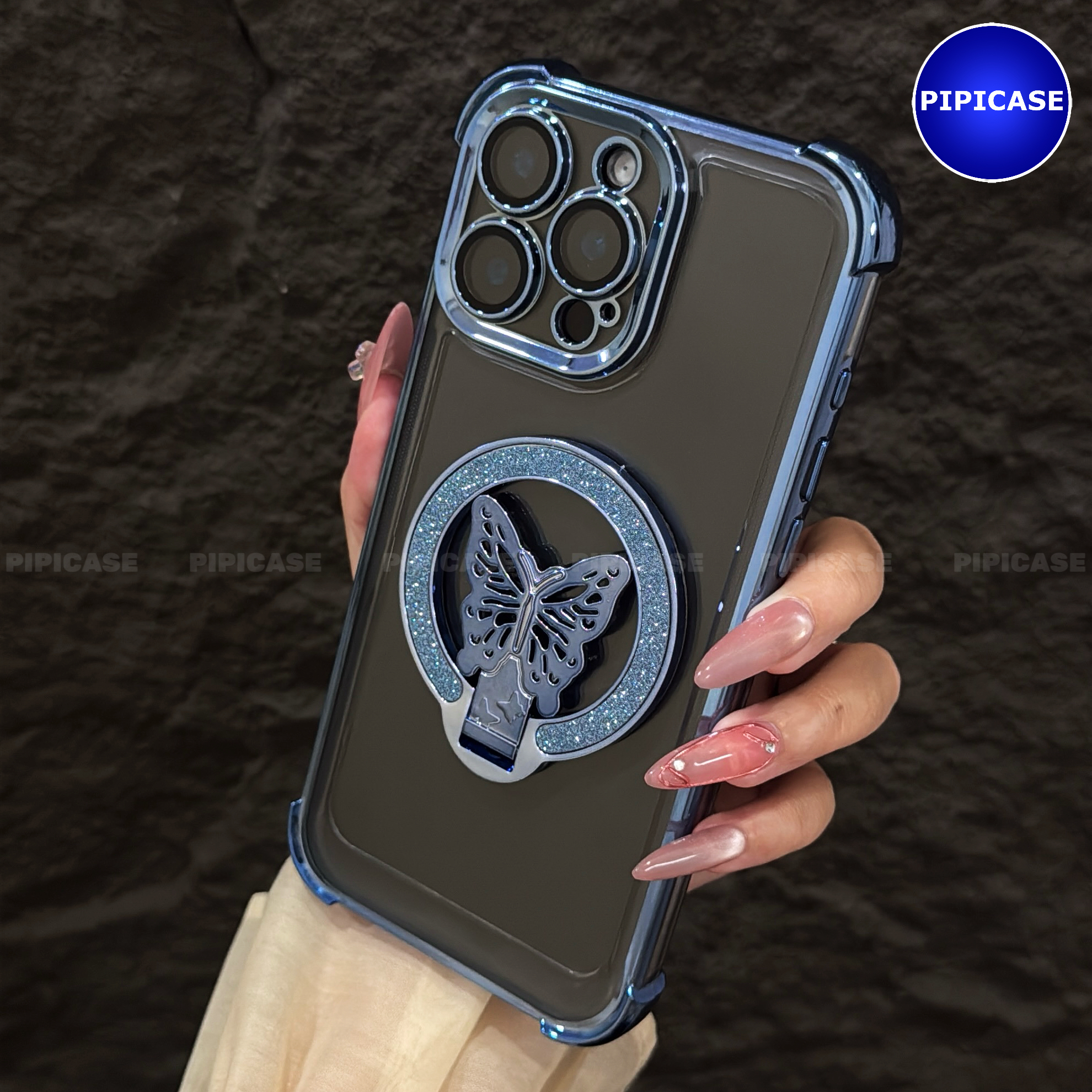 Ốp Lưng iPhone 16 Pro Max - MO - Xanh Nhạt_thumbnail_2