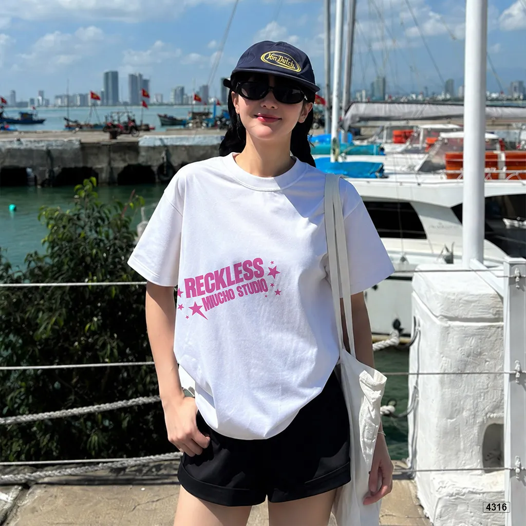 Áo thun unisex form boxy reckless Miucho 4316_thumbnail_5