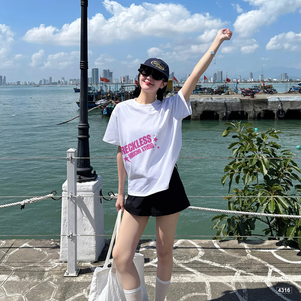 Áo thun unisex form boxy reckless Miucho 4316_thumbnail_2