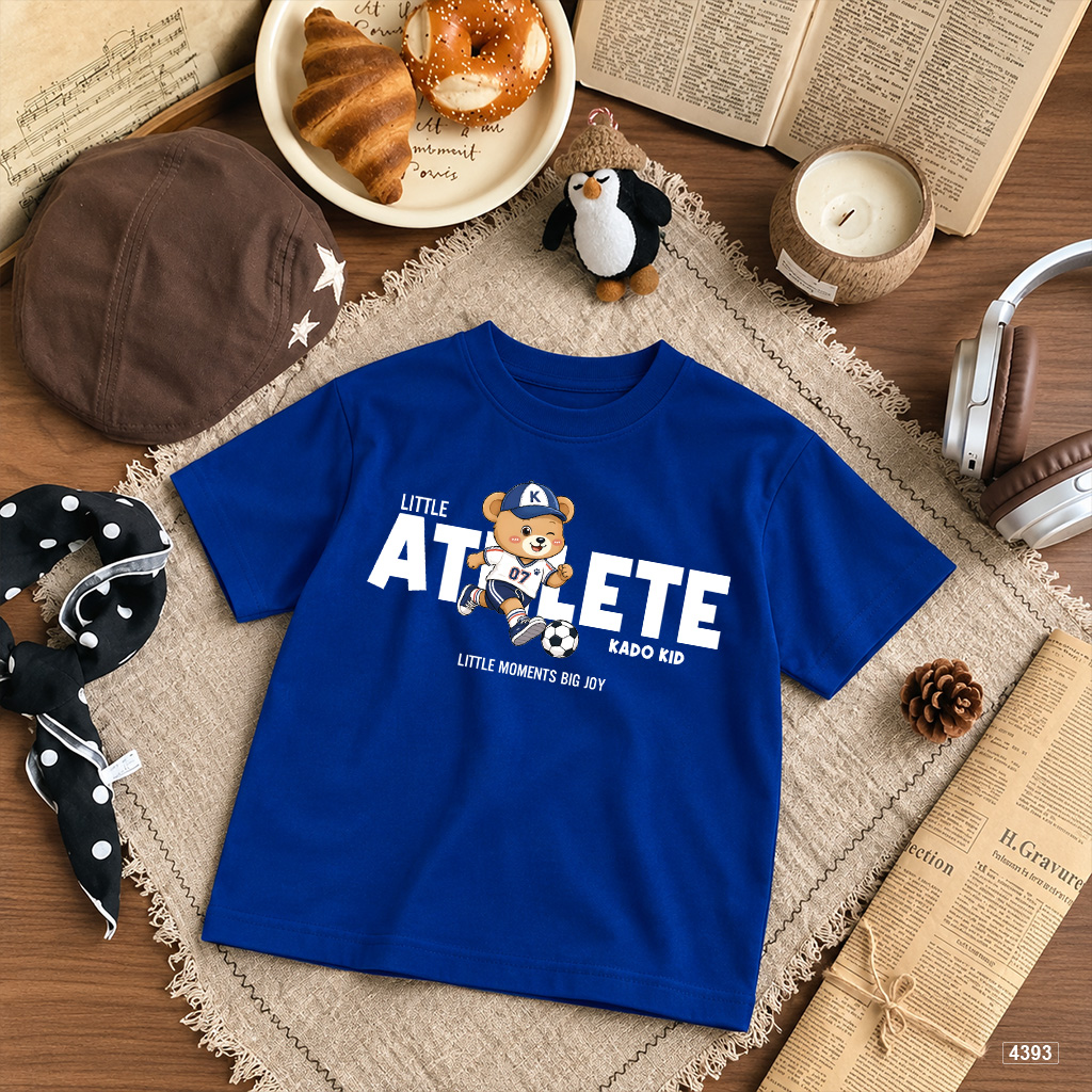 Áo thun bé trai form rộng little athlete tay ngắn Kado 4393_thumbnail_6