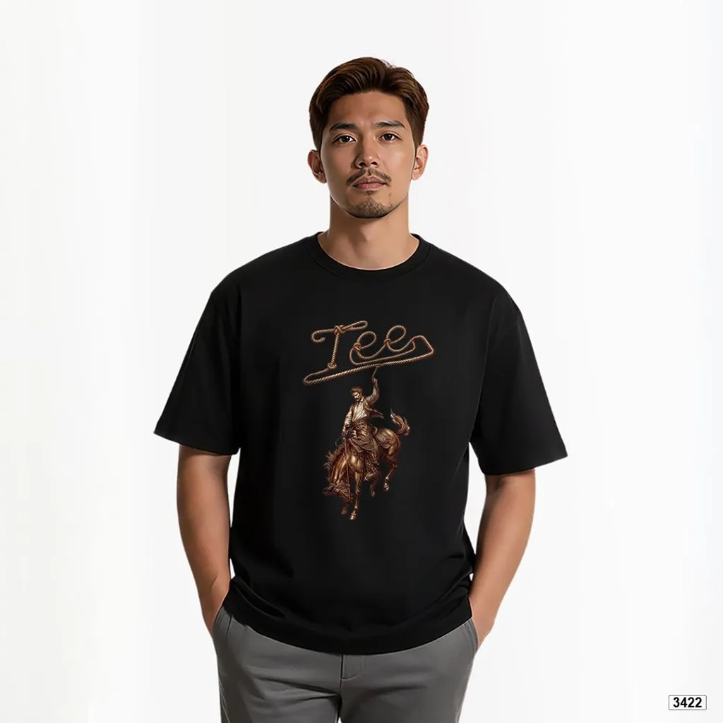 Áo thun nam form rộng phong cách tối giản TeePrint 3422_thumbnail_3