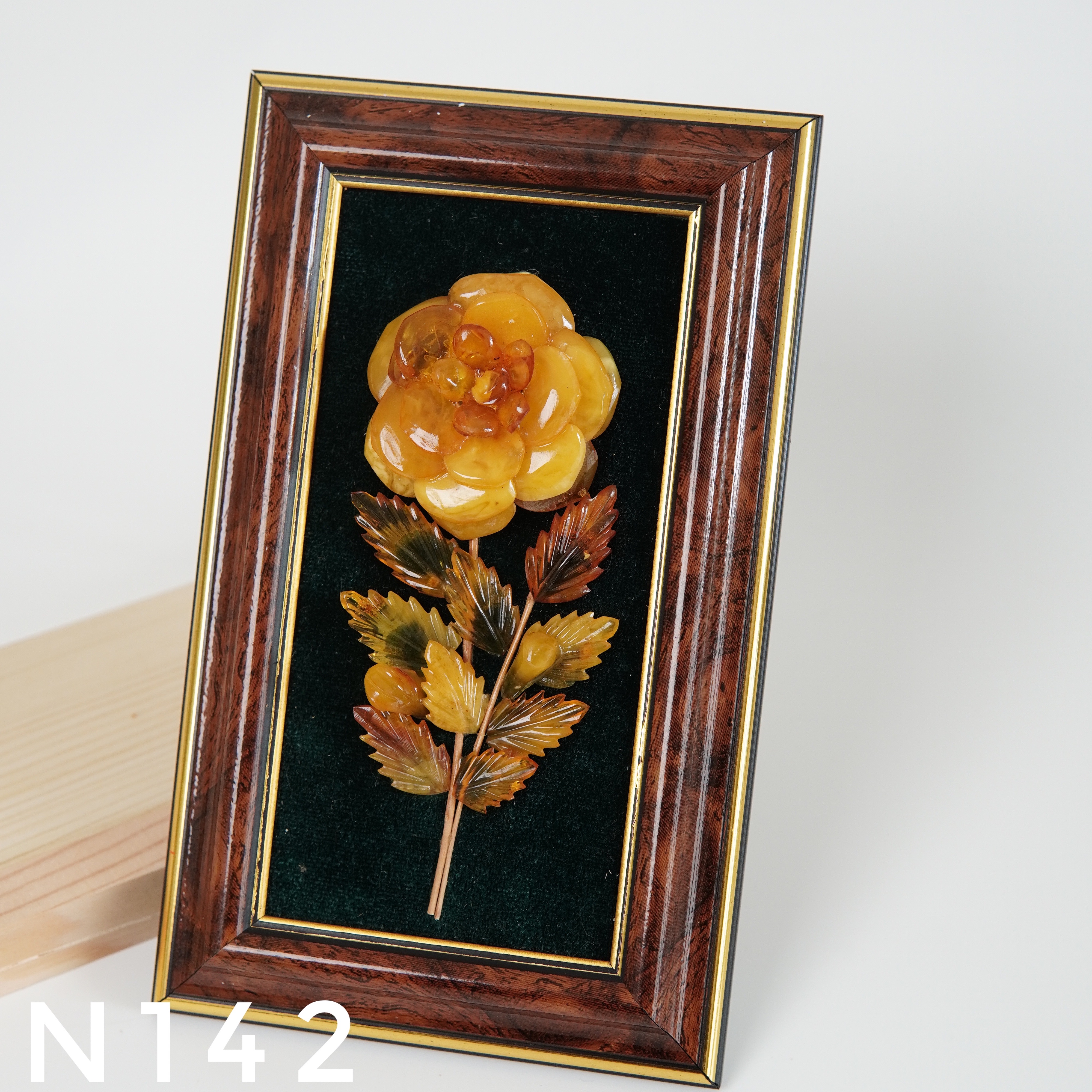 Tranh Hổ Phách Hoa Hồng – N142_thumbnail_2