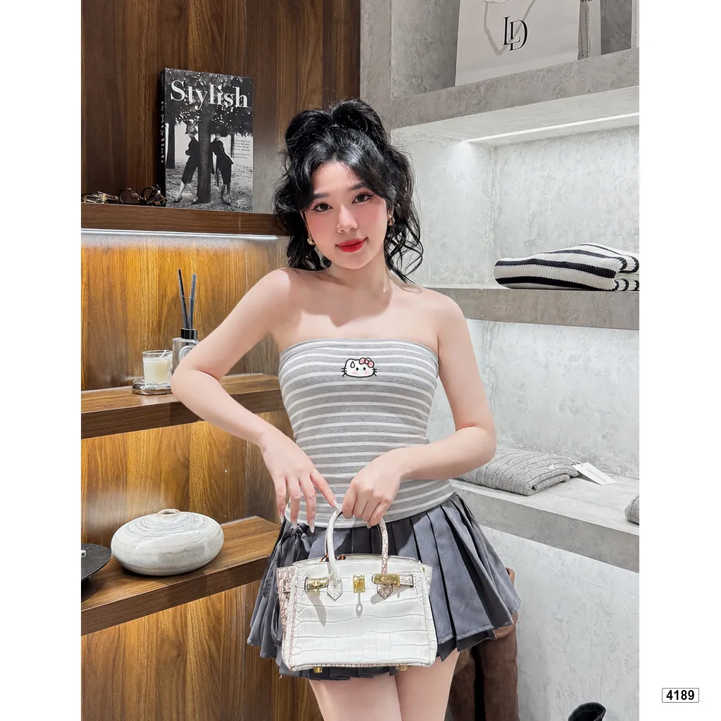 Áo quây ôm body hack dáng kẻ sọc kitty Beezy 4189_thumbnail_6