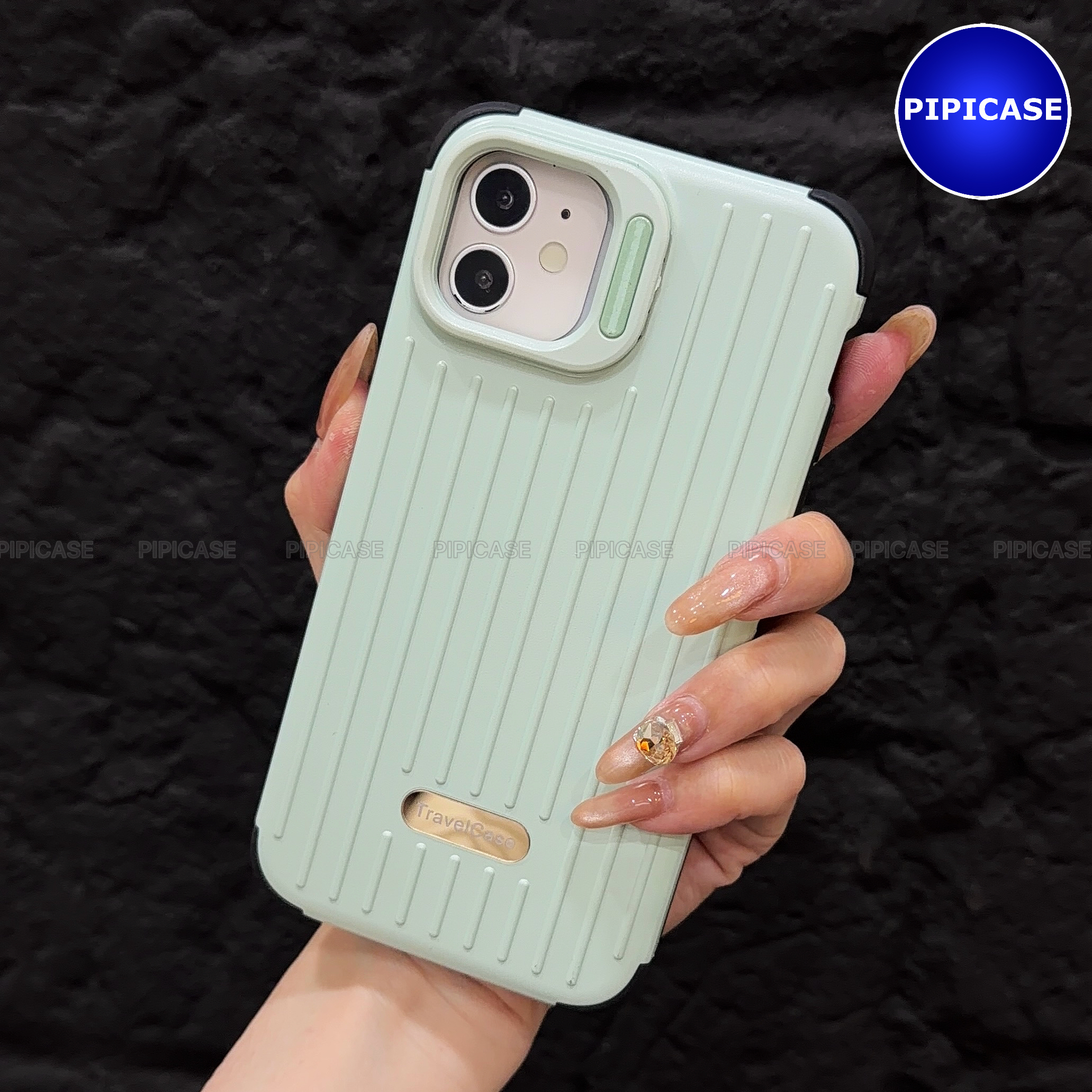 Ốp Lưng iPhone 11 - Hondao - Xanh Mint