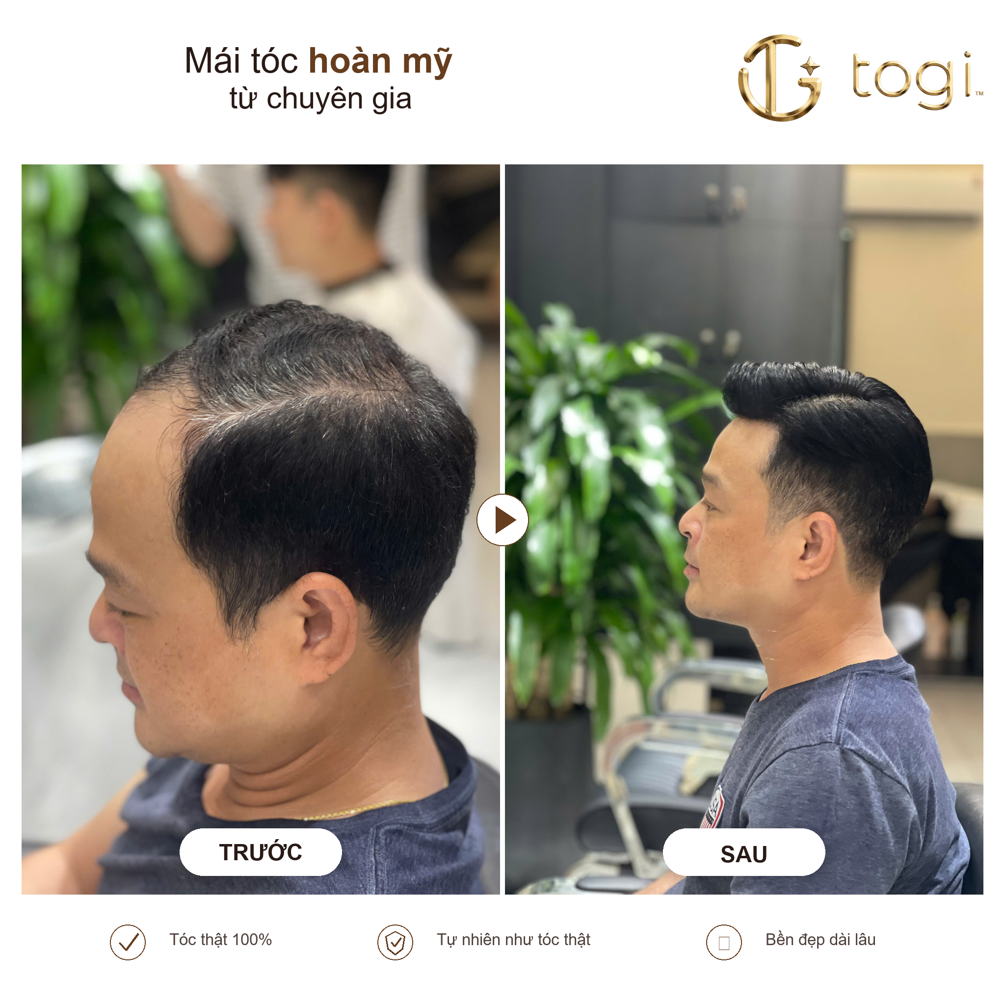 Togi65 góc nghiêng khách thật