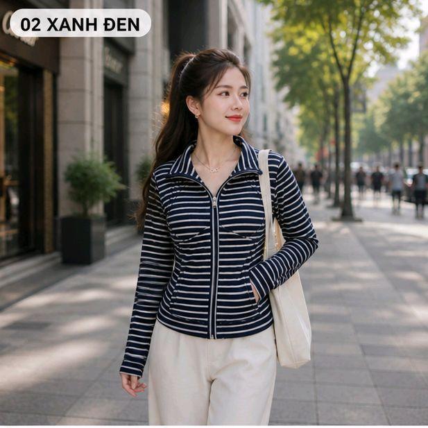 Thích Thư Áo Khoác Thun  Mã G23 - Chất Liệu Cao Cấp Mềm Mịn Co Giãn Tốt Form Suông Thoải Mái Che Khuyết Điểm Phong Cách Trẻ Trung_thumbnail_5