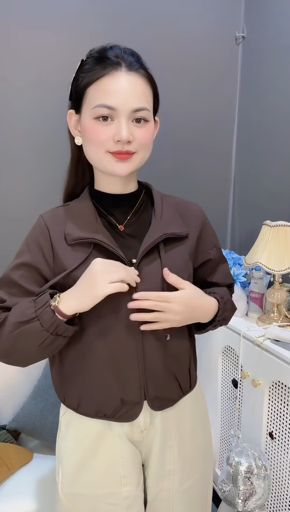 Áo khoác dáng lửng 1437
