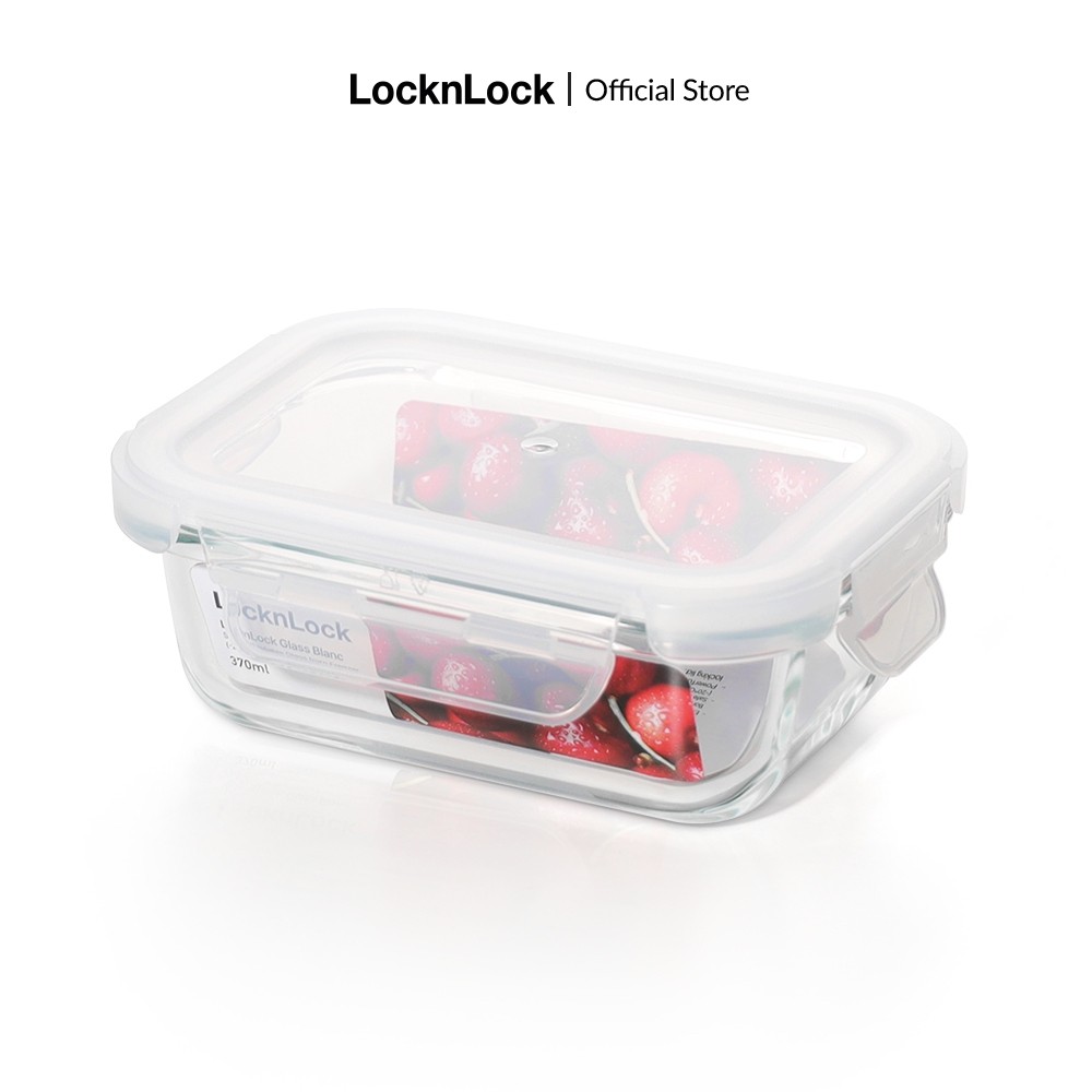 Hộp đựng thực phẩm thủy tinh Lock&Lock Blanc glass food container
