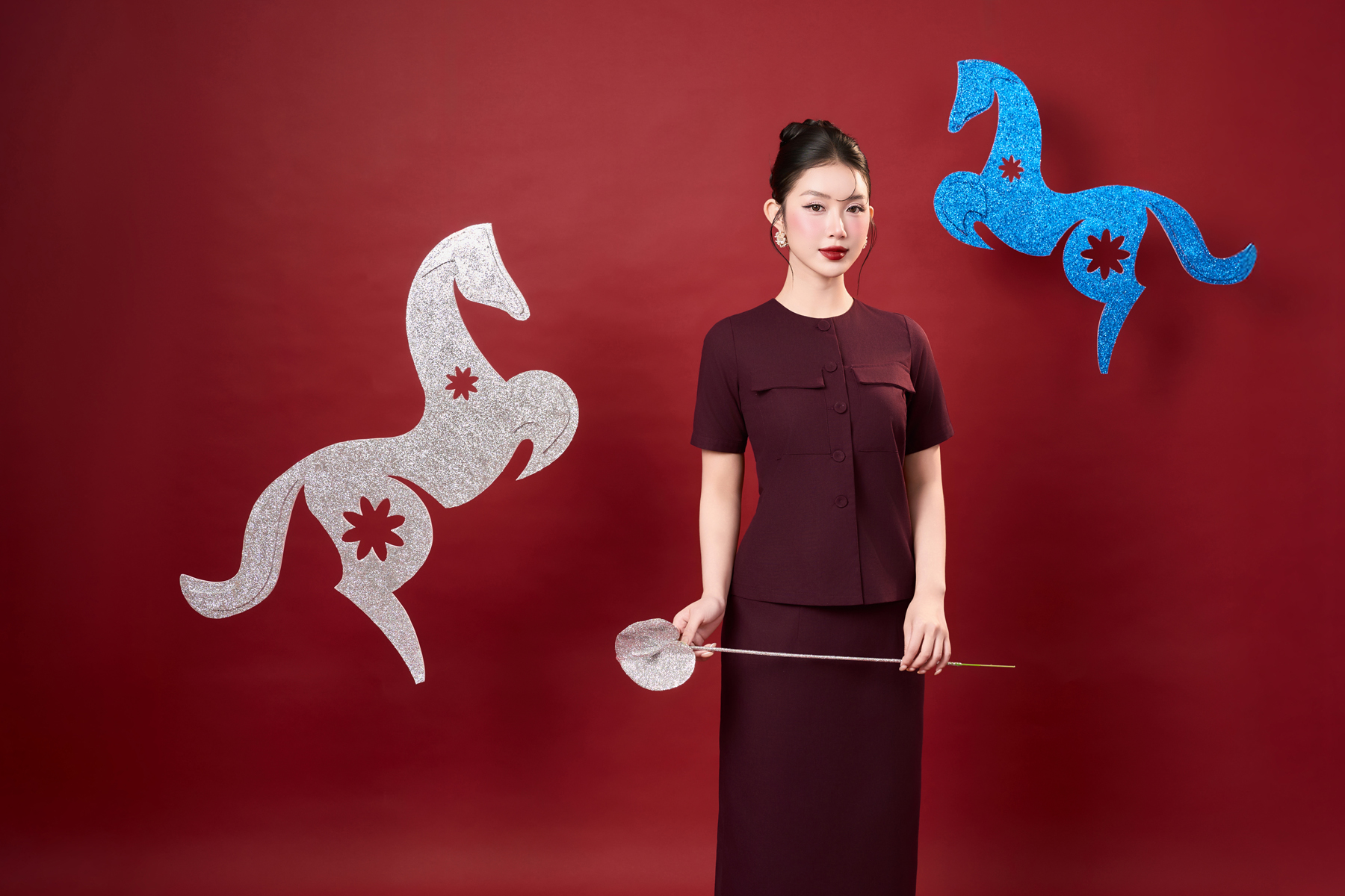 ÁO KIỂU CỔ TRÒN TÚI ĐẮP CÓ NẮP - ĐỎ ĐÔ_thumbnail_4