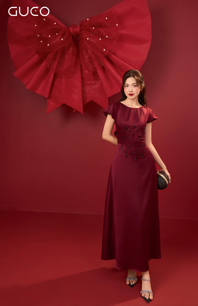 ĐẦM DẠ HỘI TAY BÍ KẾT ĐÁ PHA LÊ - ĐỎ_thumbnail_3