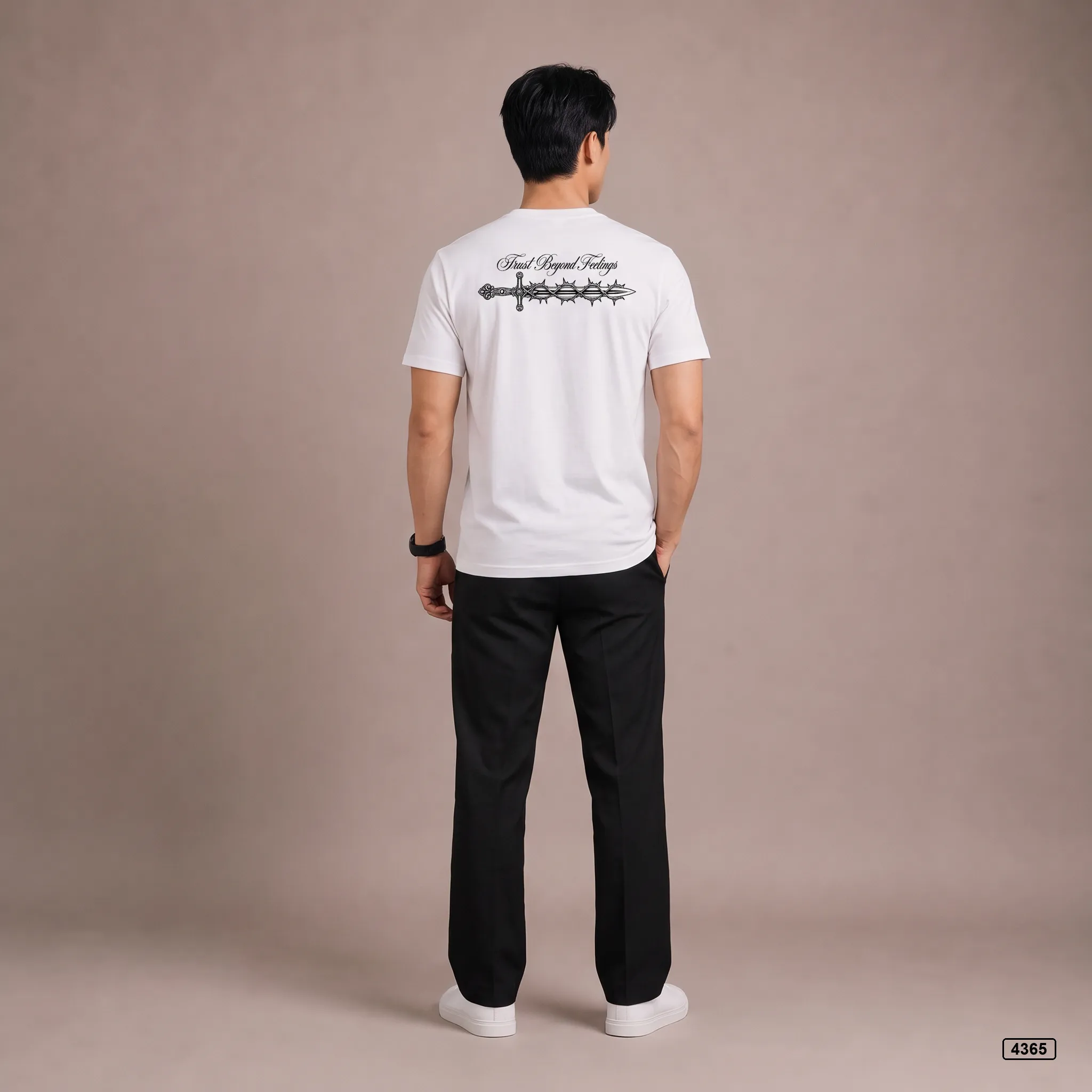 Áo thun nam form rộng Trust Beyond Feelings TeePrint 4365_thumbnail_5