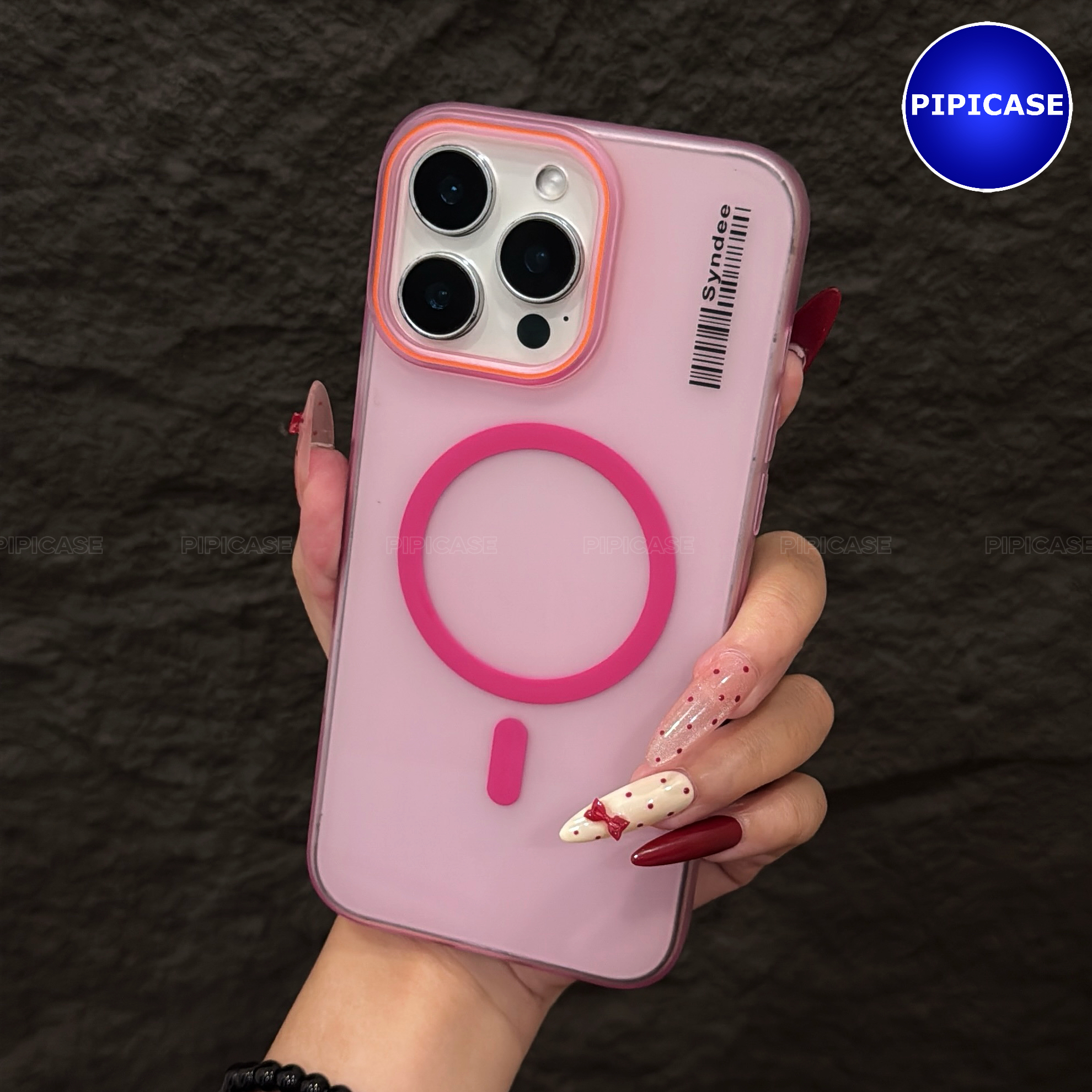 Ốp Lưng iPhone 16 Pro Max - Syndee - Hồng