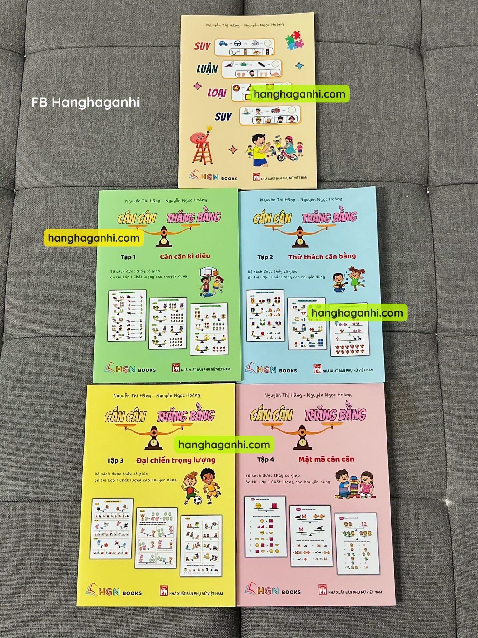 Bộ 5 Cuốn - Cán Cân Thăng Bằng - Suy Luận Loại Suy