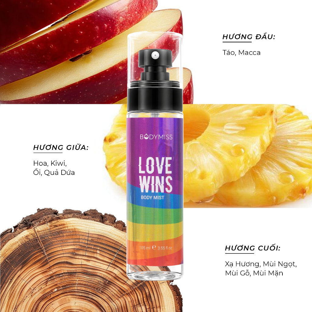 Body Mist Nam Nữ Bodymist Xịt Thơm Hương Nước Hoa Unisex Lưu Hương Lâu BODYMISS_thumbnail_18